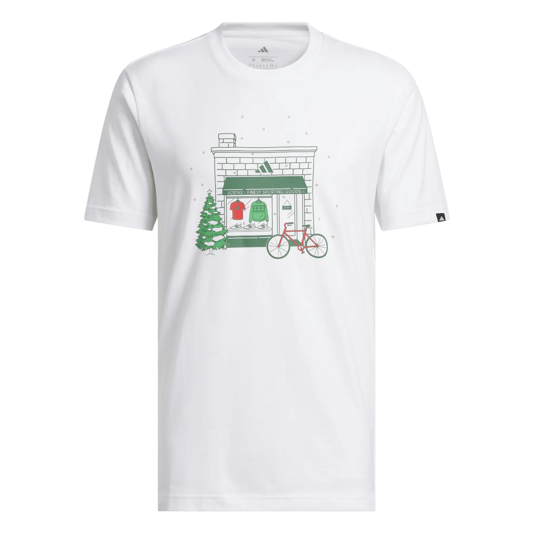 Camiseta estampada Holiday Shop White Hombre