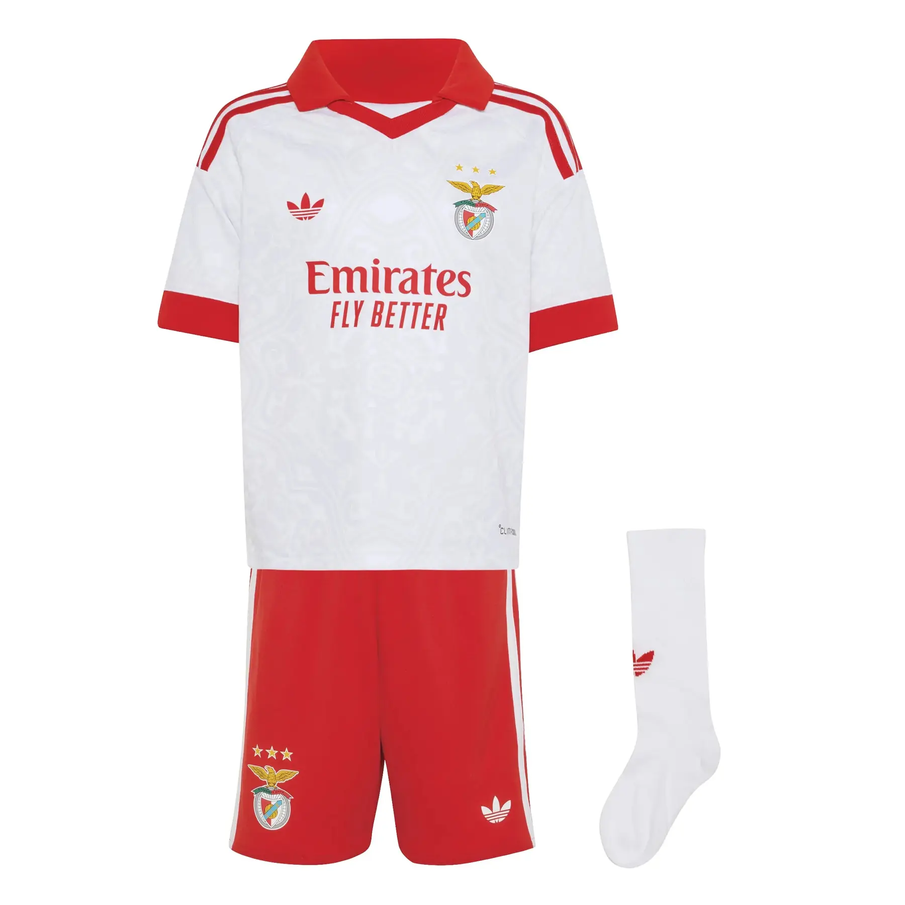 Mini-Set Auswärts Kinder Benfica Lissabon