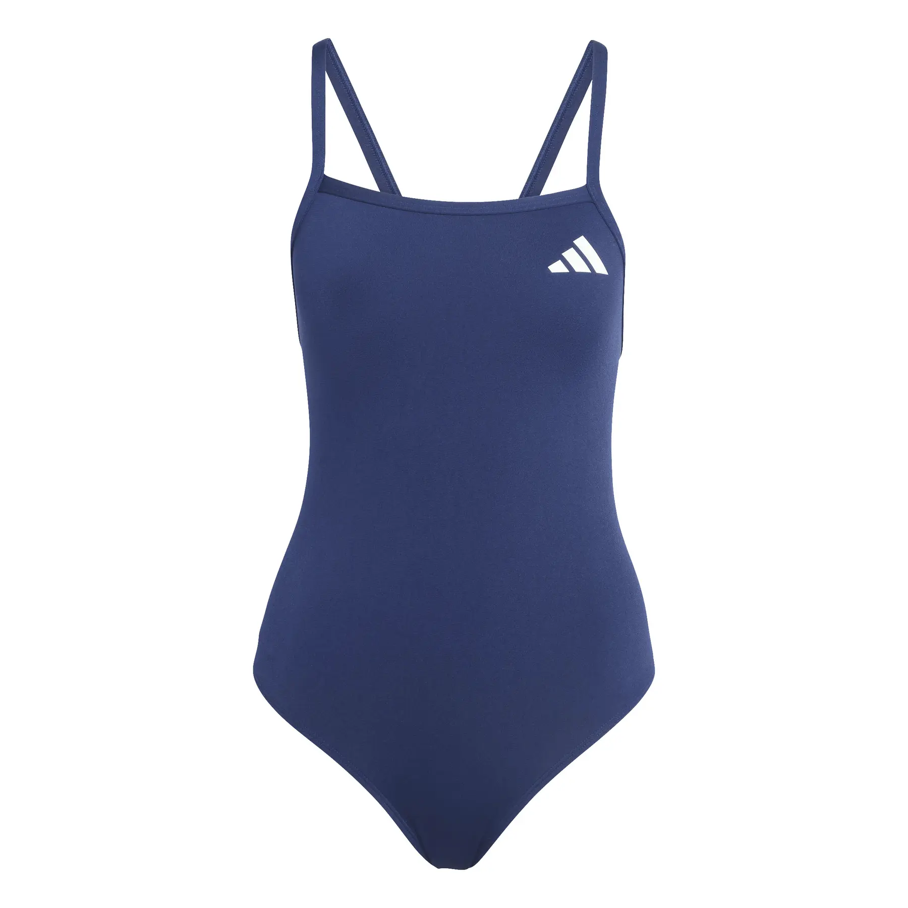 Einteiliger Badeanzug mit V-Ausschnitt und dünnen Trägern für Frauen adidas