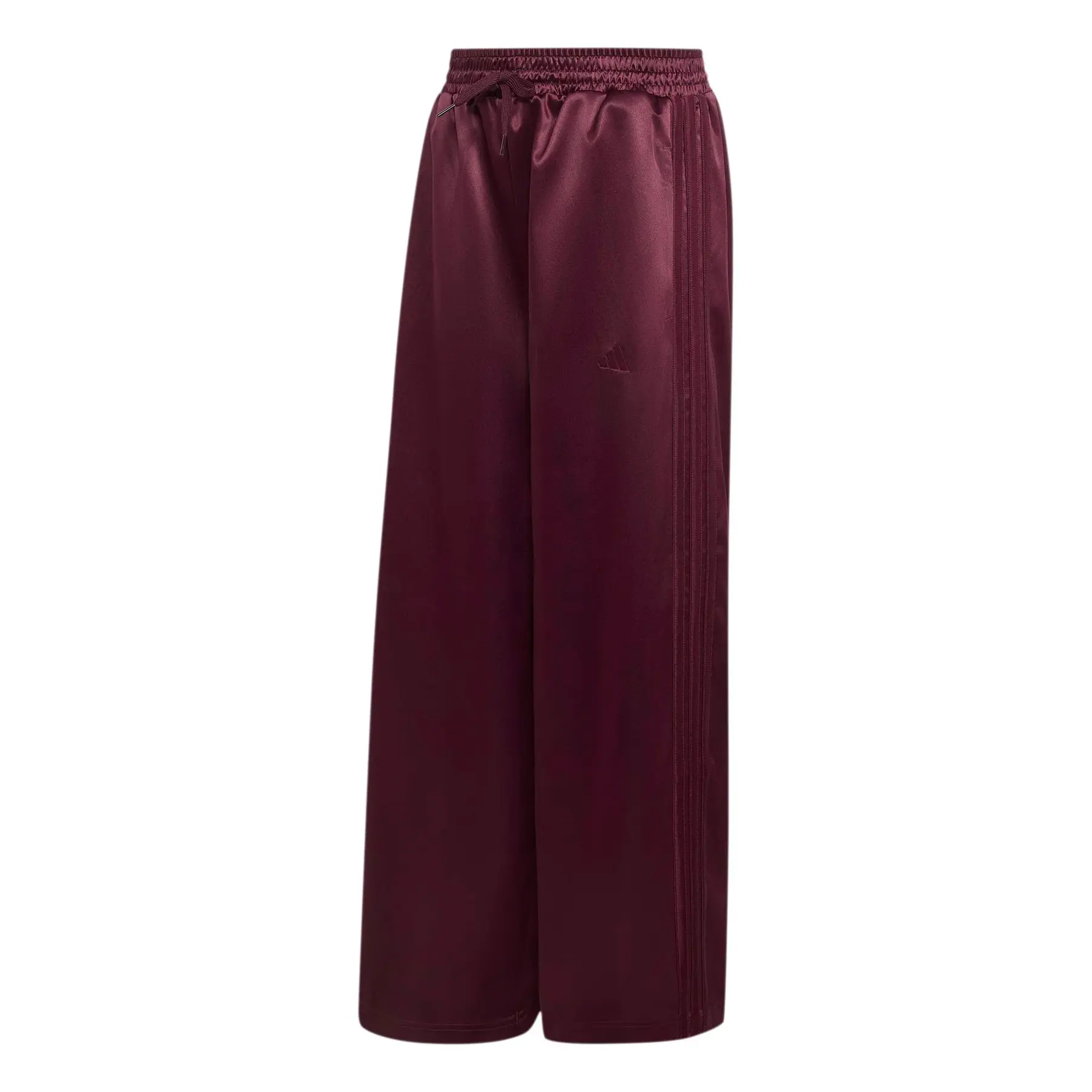 Pantalón de chándal de pierna ancha satinado niña adidas