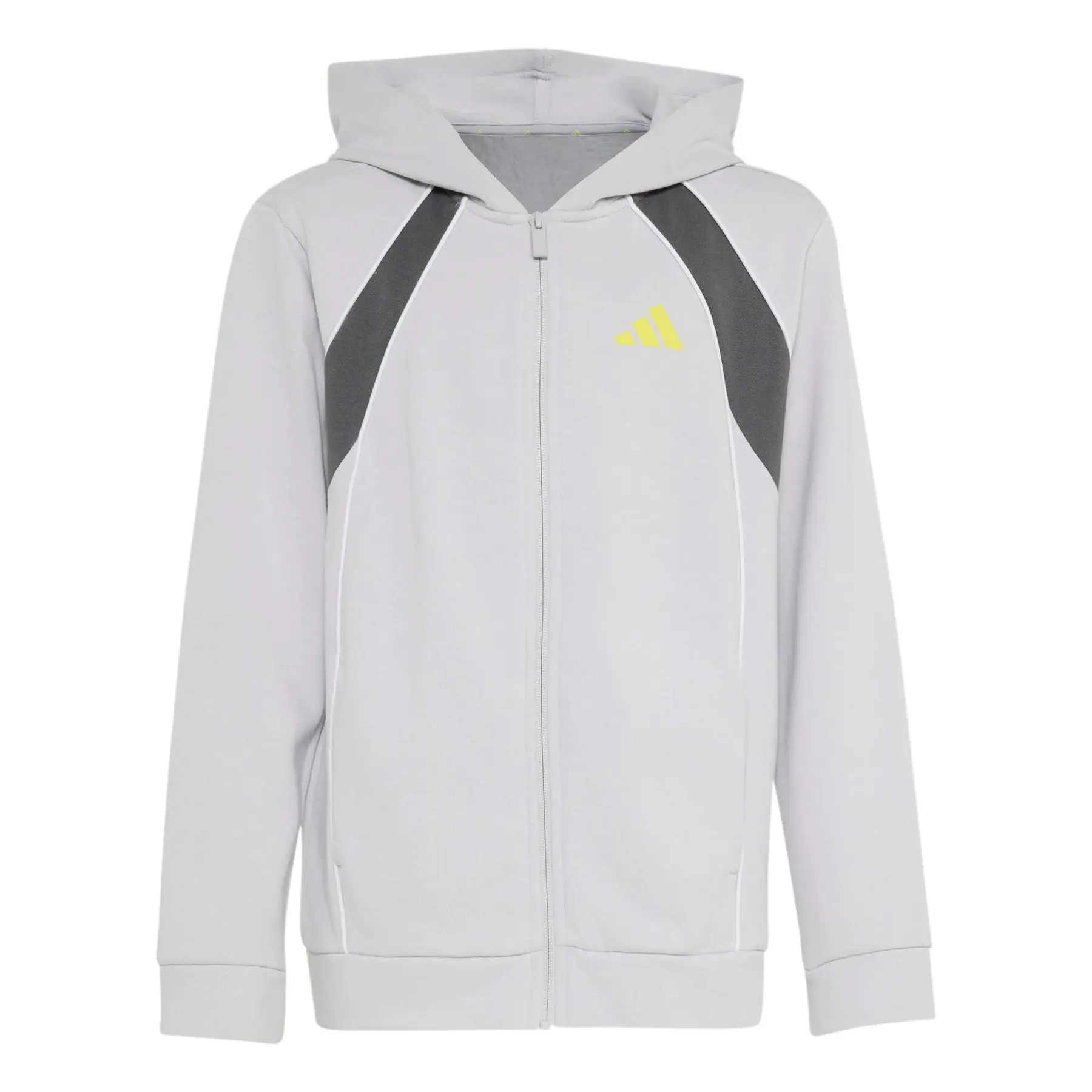 Kinder Kapuzenpullover mit Reißverschluss adidas Color Block
