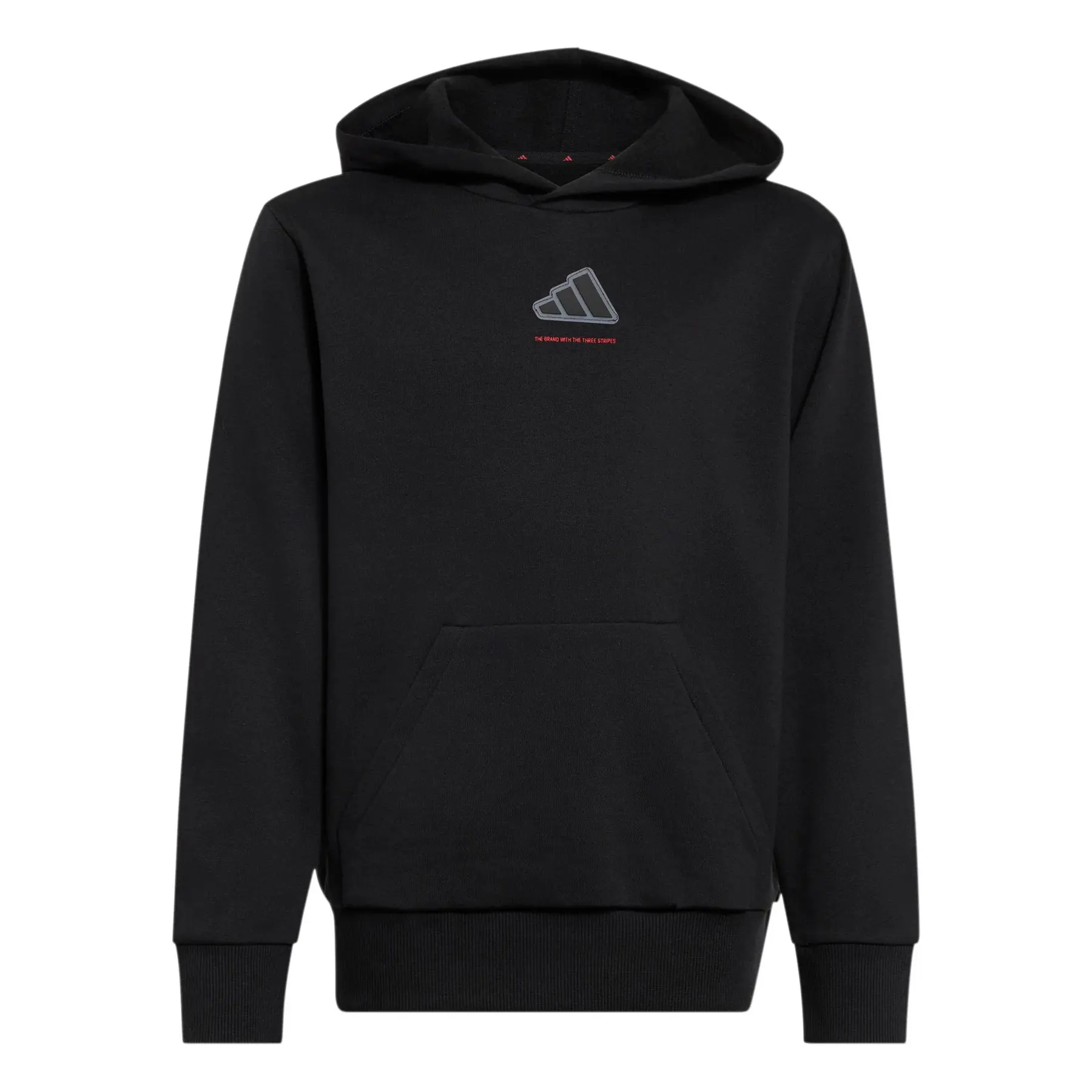 Felpa con cappuccio con slogan per bambini adidas