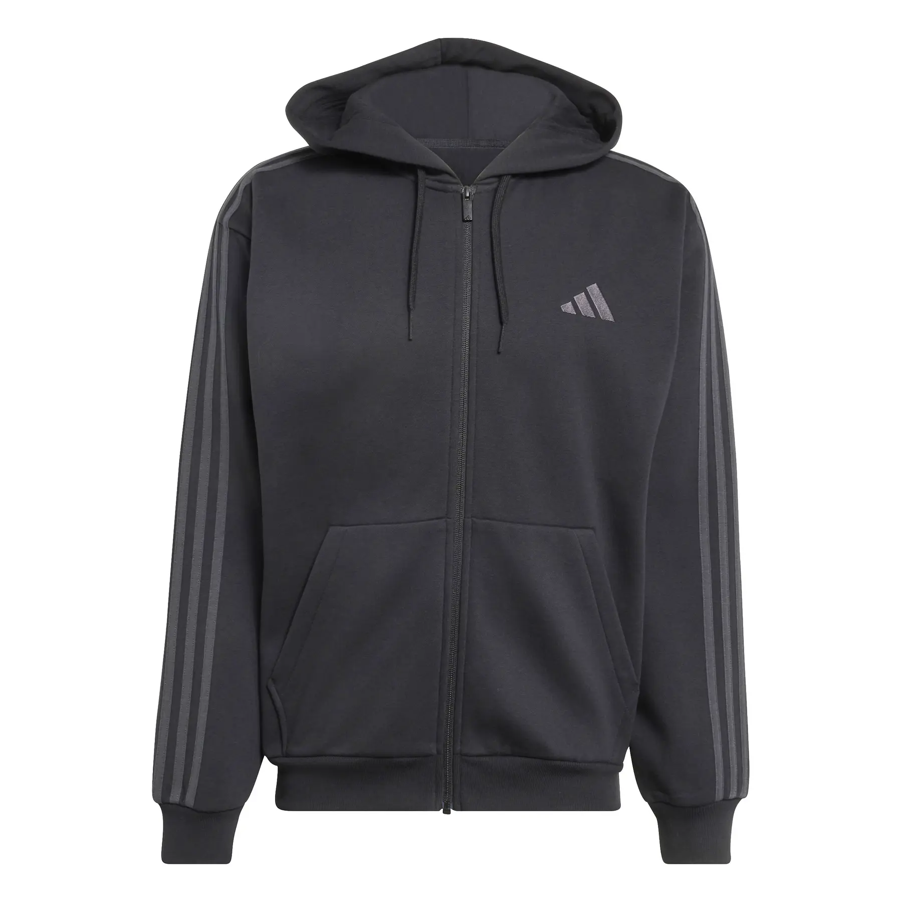 Felpa con cappuccio 3 bande adidas Essentials