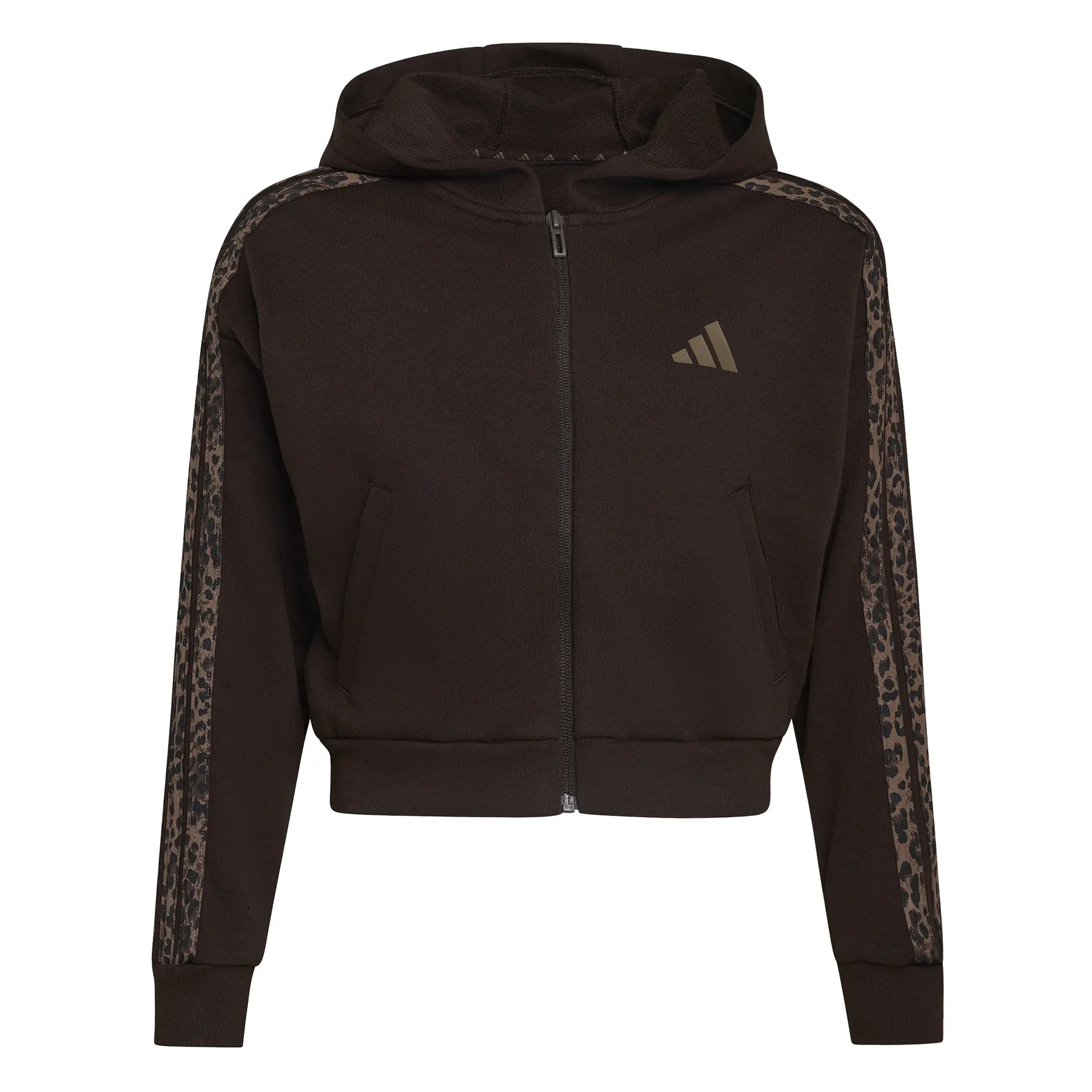 Sweatshirt à capuche full zip fille adidas Seasonals Animal