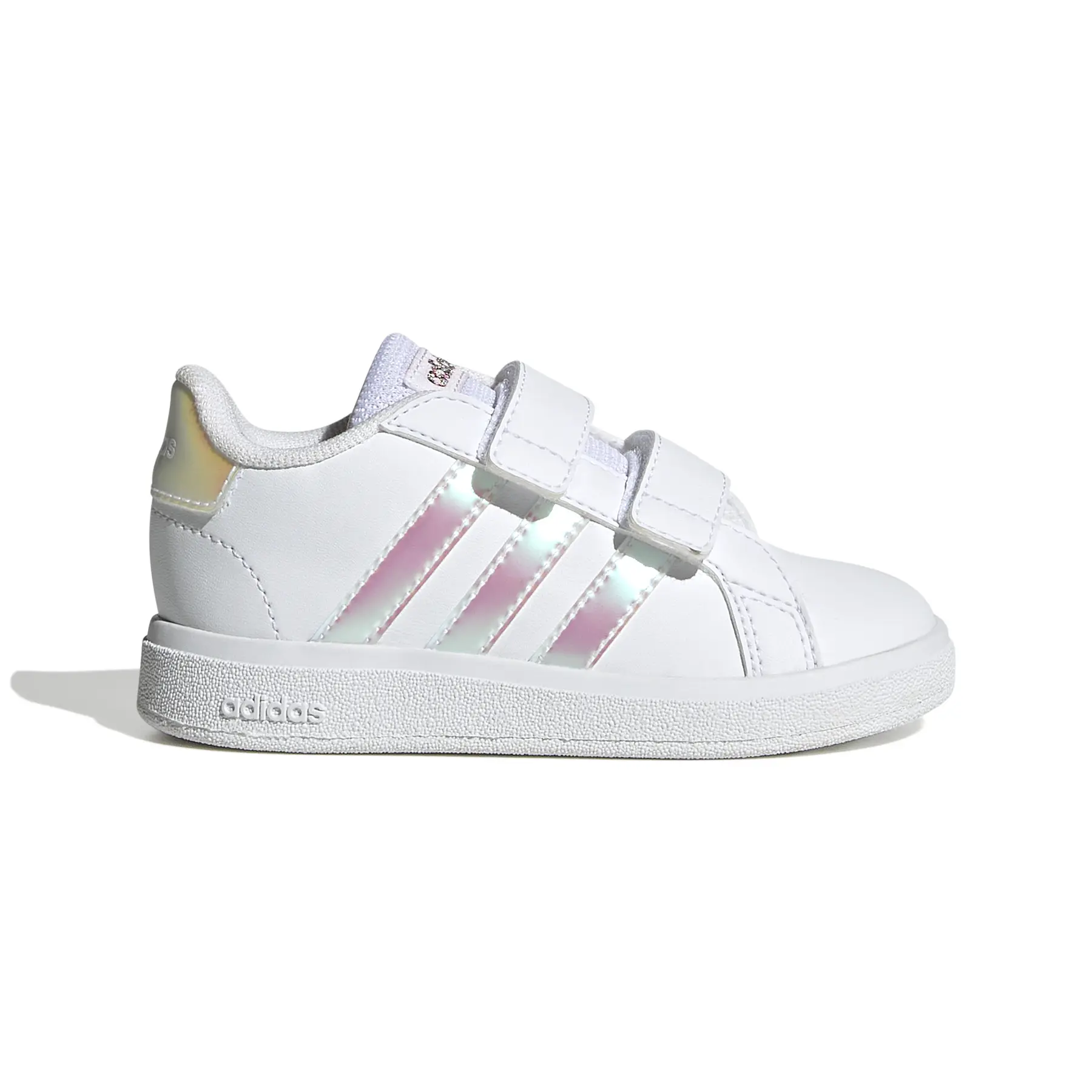 Baskets à crochets et boucles grand court enfant adidas