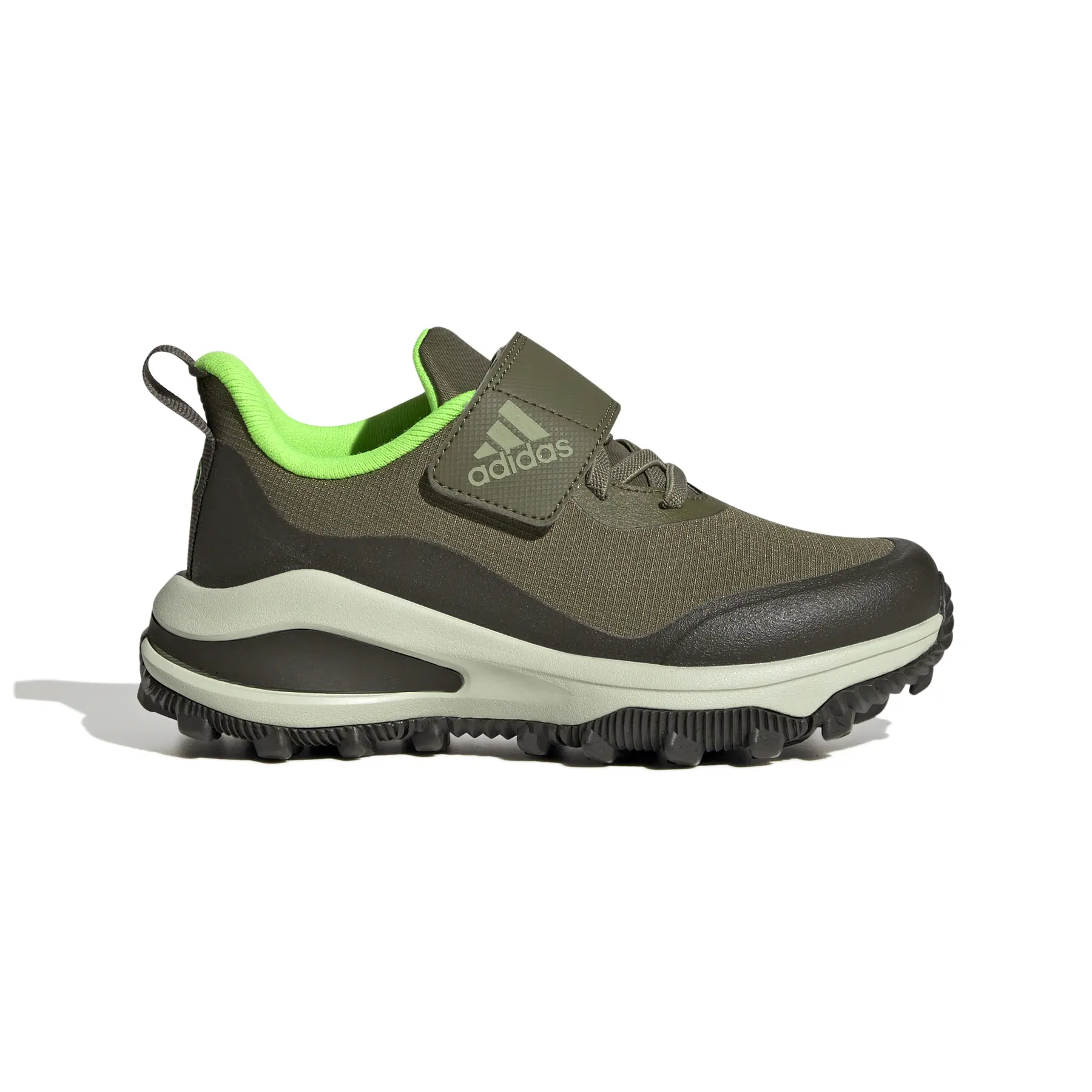Kinder Laufschuhe adidas FortaRun All-Terrain Cloudfoam Sport - Farbe: Grün