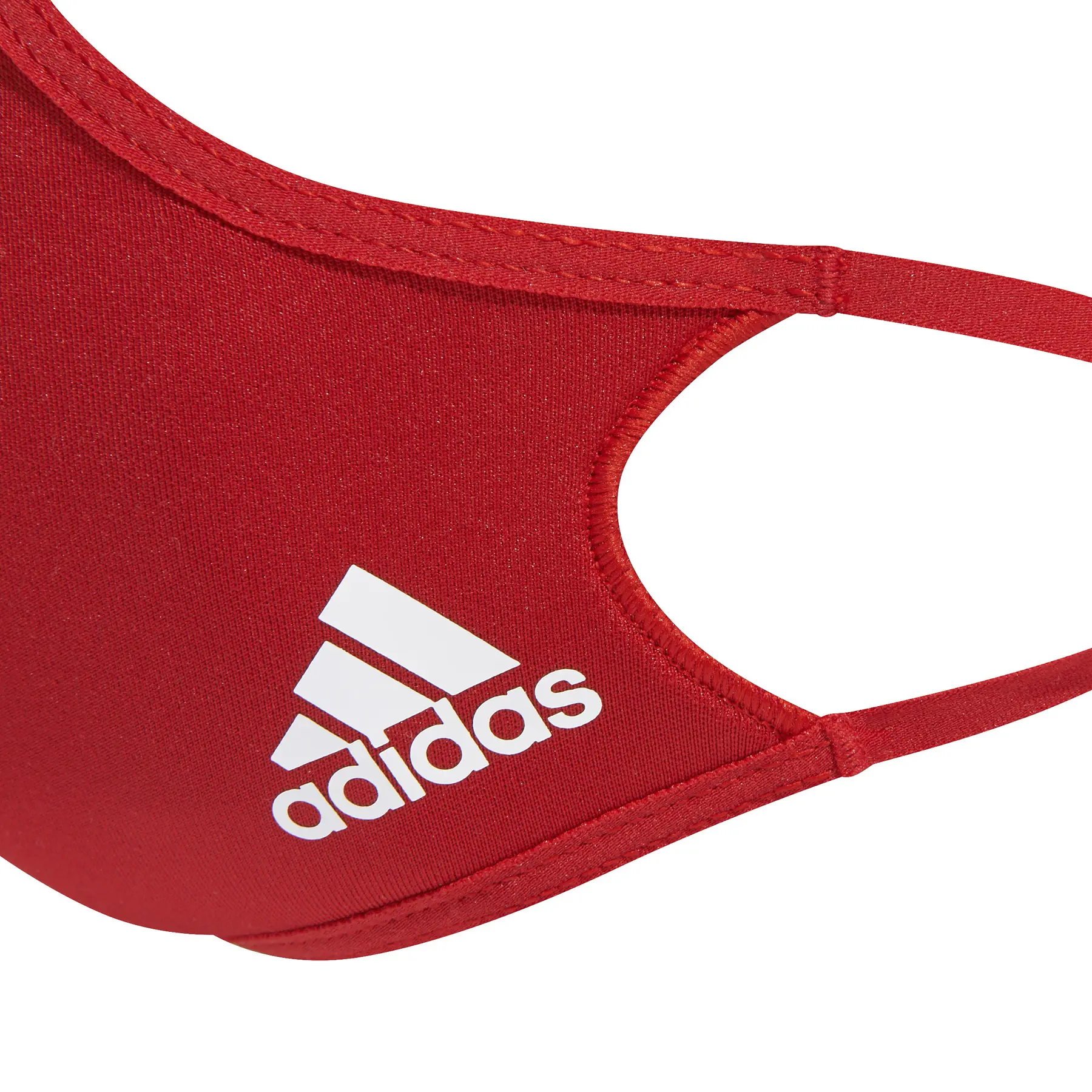 Masken adidas M/L (x3) - Farbe: Rot