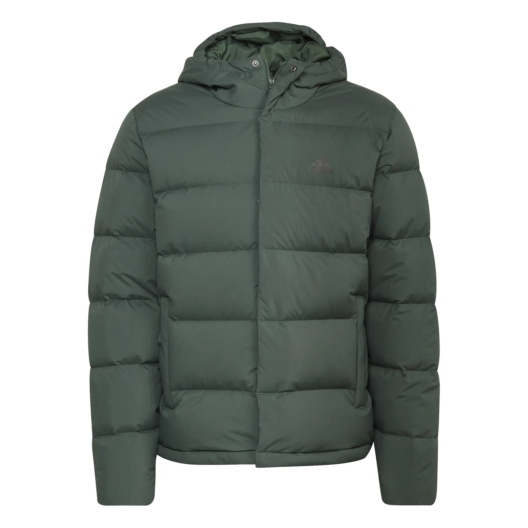 Daunenjacke adidas Helionic - Farbe: Grün