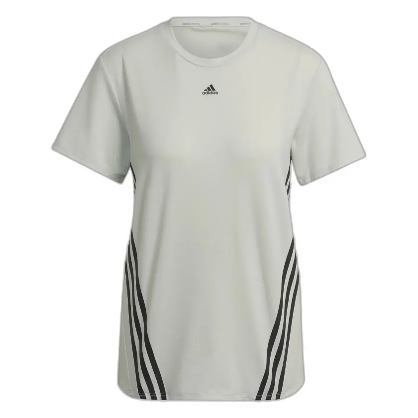 T-shirt Damen adidas 45 WTR ICNS 3S - Farbe: Grün