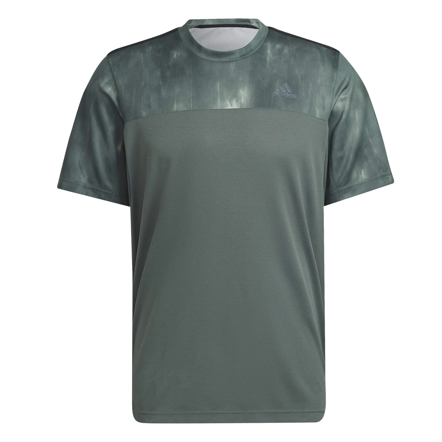 Trainingstrikot mit Kreideaufdruck adidas Aeroready - Farbe: Grün