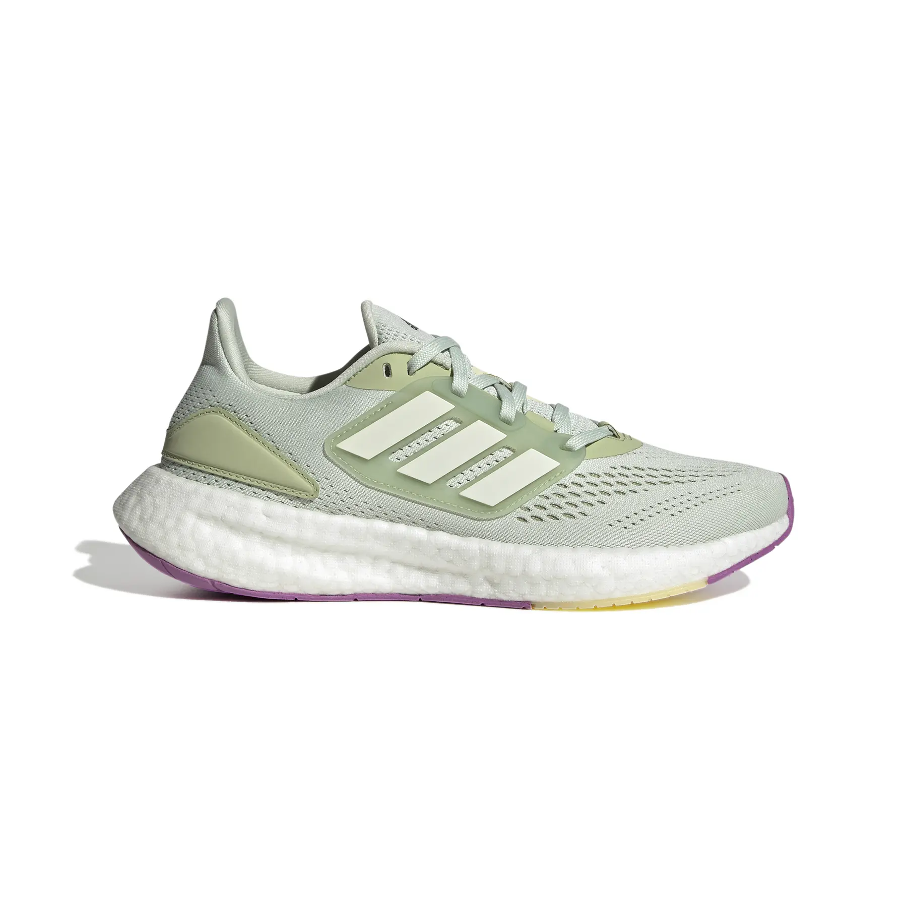 Laufschuhe für Frauen adidas Pureboost 22 - Farbe: Weiß