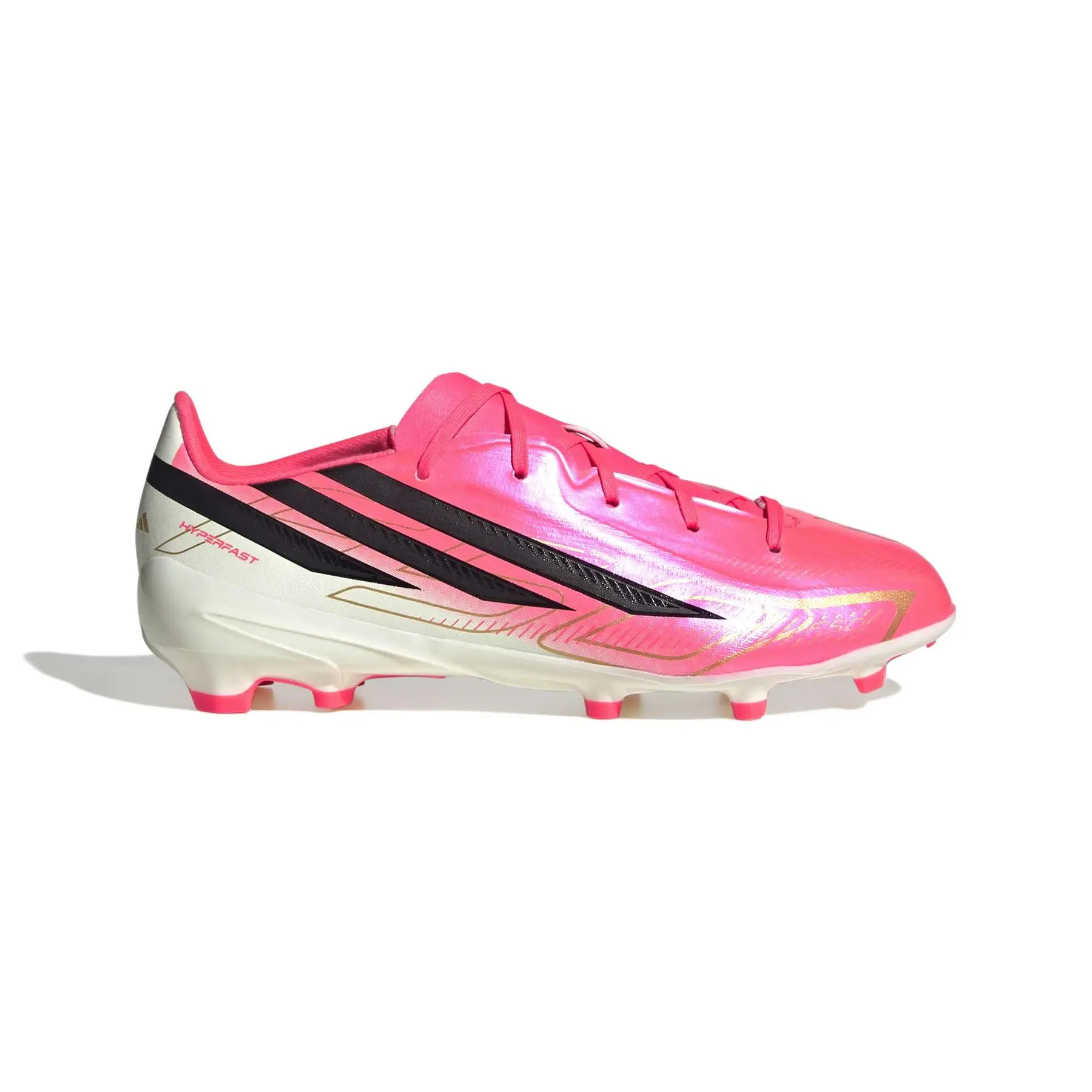 Fußballschuhe Kinder adidas F50 Hyperfast League FG - Farbe: Rose