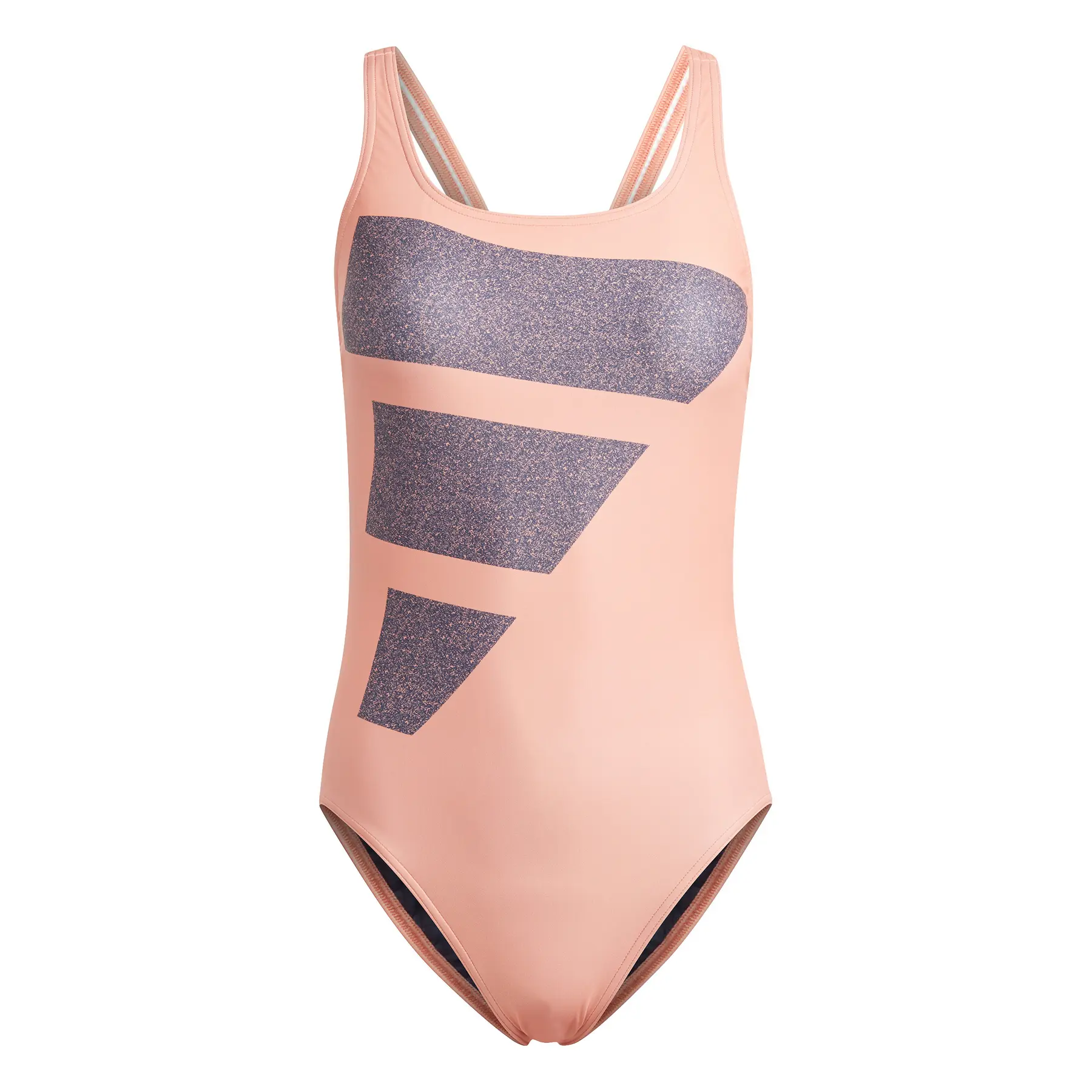 Dames zwempak uit 1 stuk adidas Big Bars Graphic