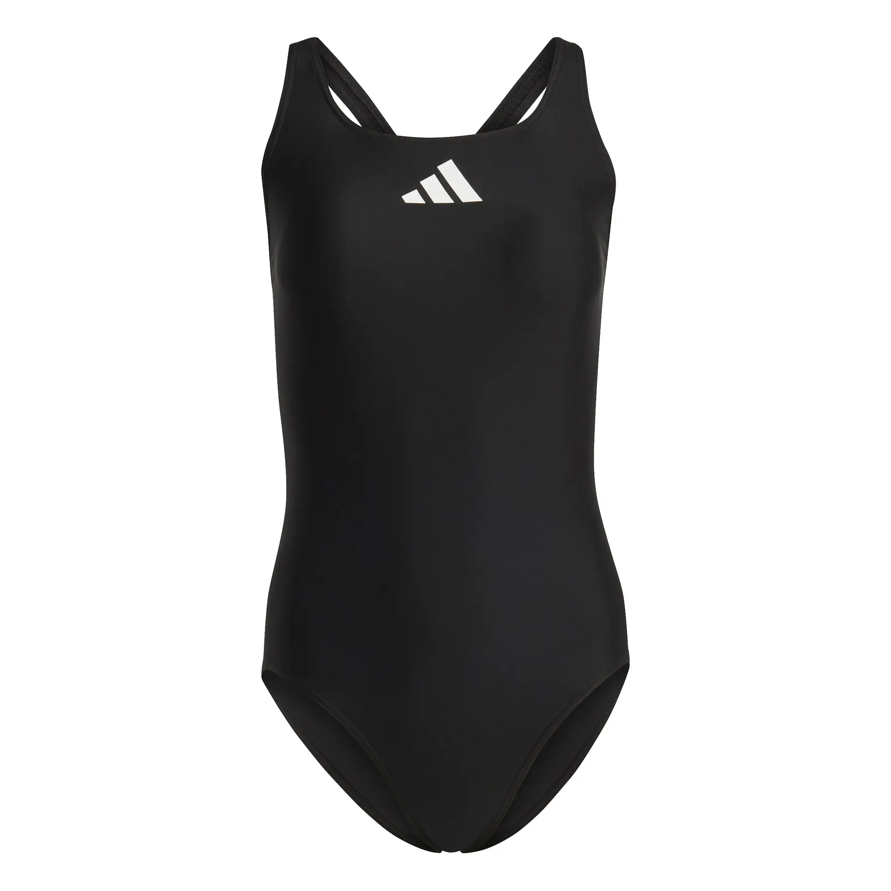 Dames zwempak uit 1 stuk met logo adidas 3 Bar