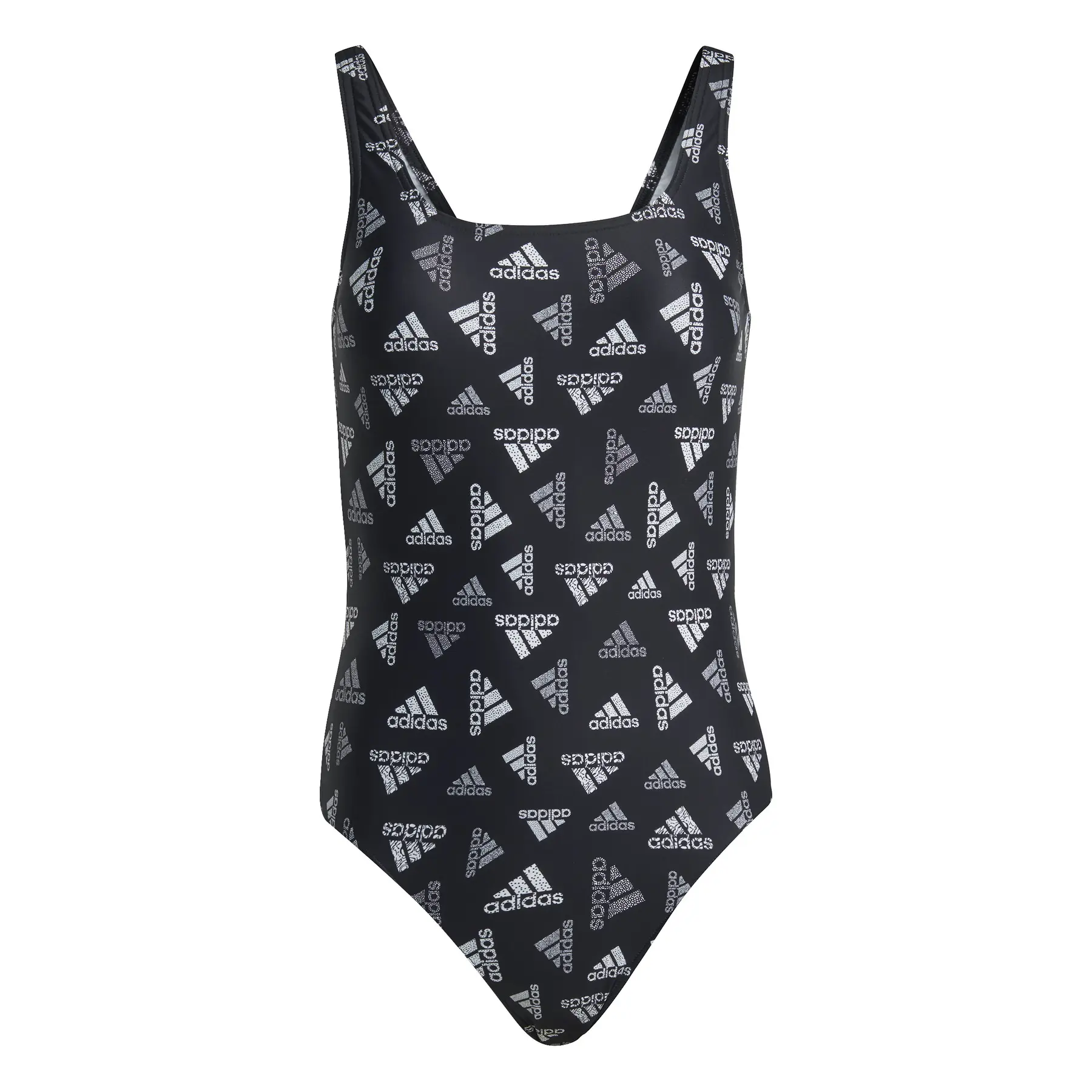 Dames zwempak 1-delig met opdruk adidas Sportswear