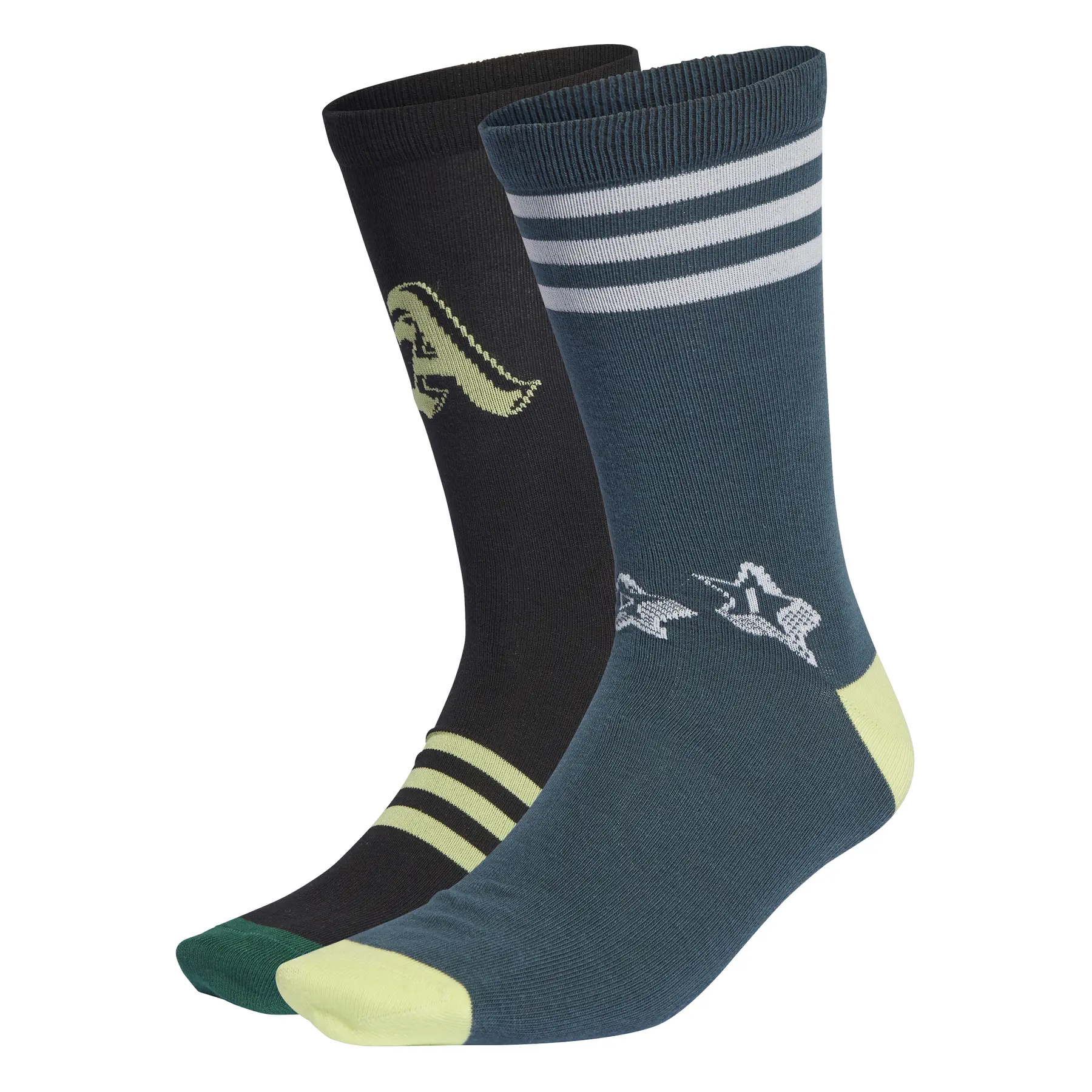 Wadensocken für Kinder adidas Brand Love (x3) - Farbe: Grün