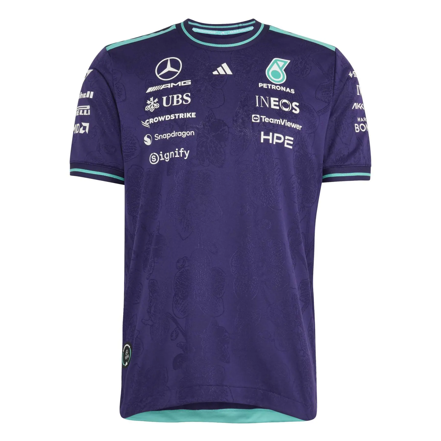 Trikot adidas Mercedes AMG Petronas Formula 1 Team Vanda Bloom