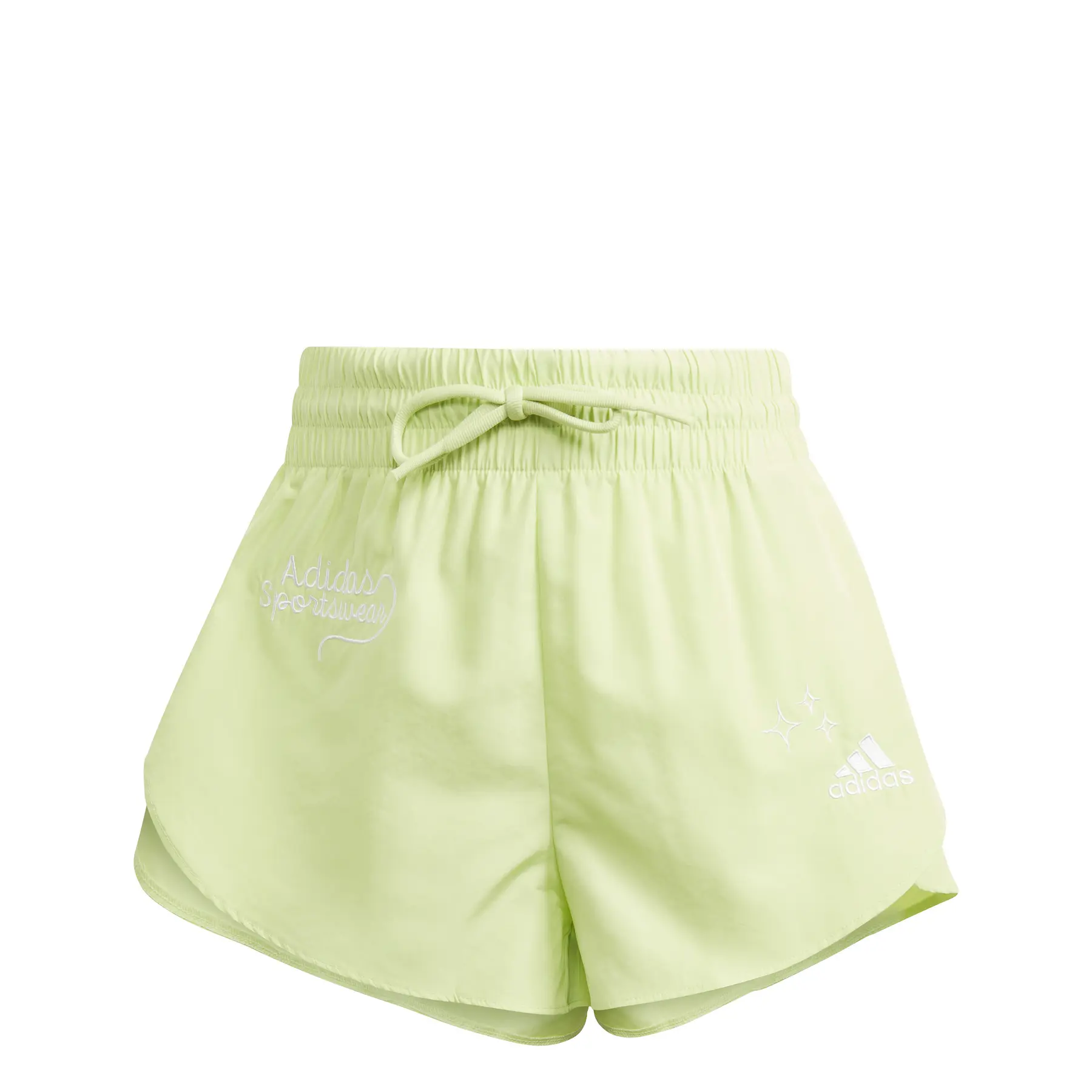 Geweven damesshort adidas Scribble UPF50