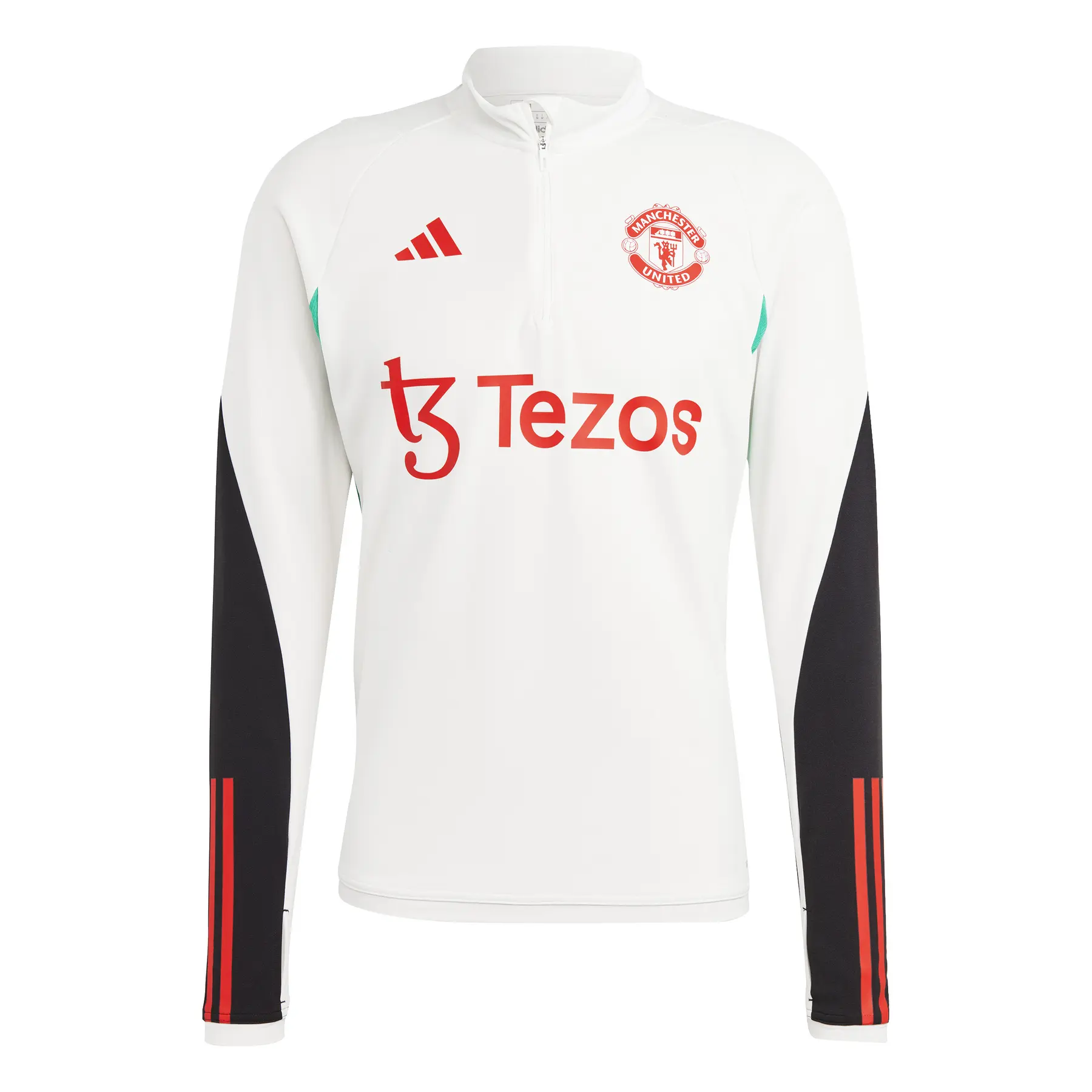 Trainingsoberteil Manchester United Tiro 23 - Farbe: Weiß