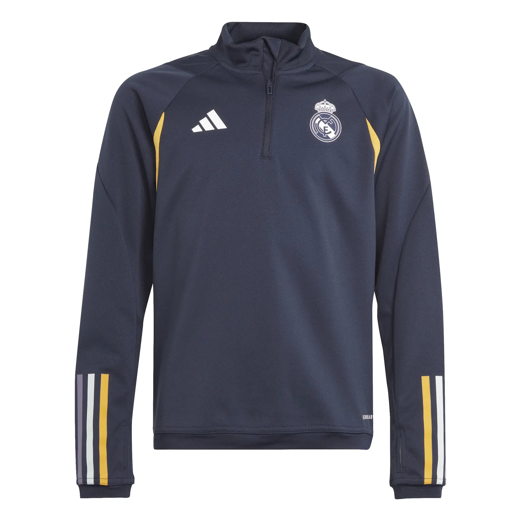 Trainingsshirt met 1/4 rits voor kinderen Real Madrid 2023/24