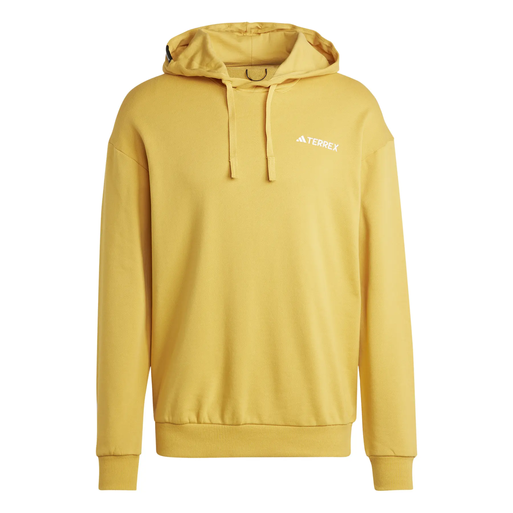 Hoodie mit Logo adidas Organiser - Farbe: Gelb