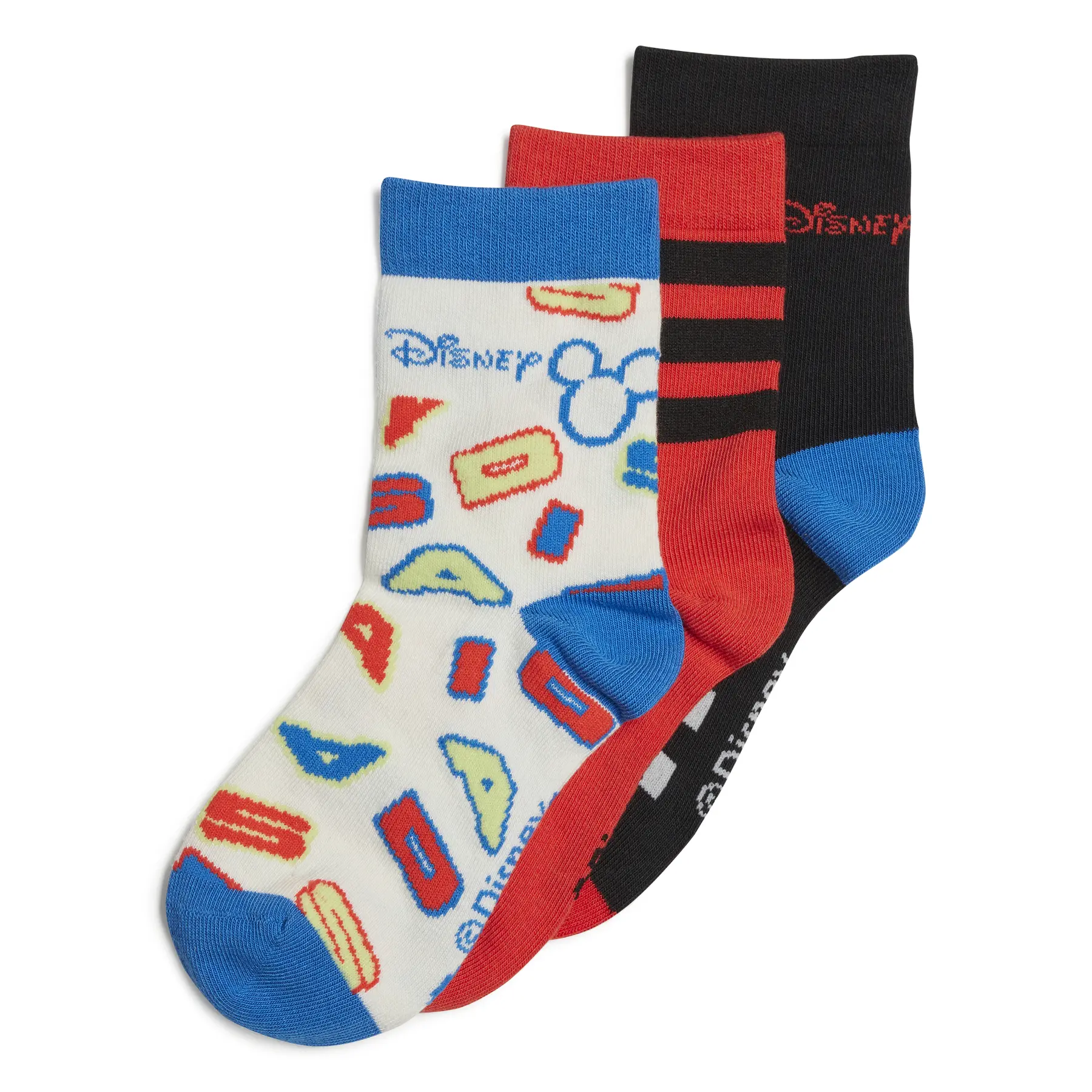 Calze per bambini a metà polpaccio adidas Mickey Mouse (x3)