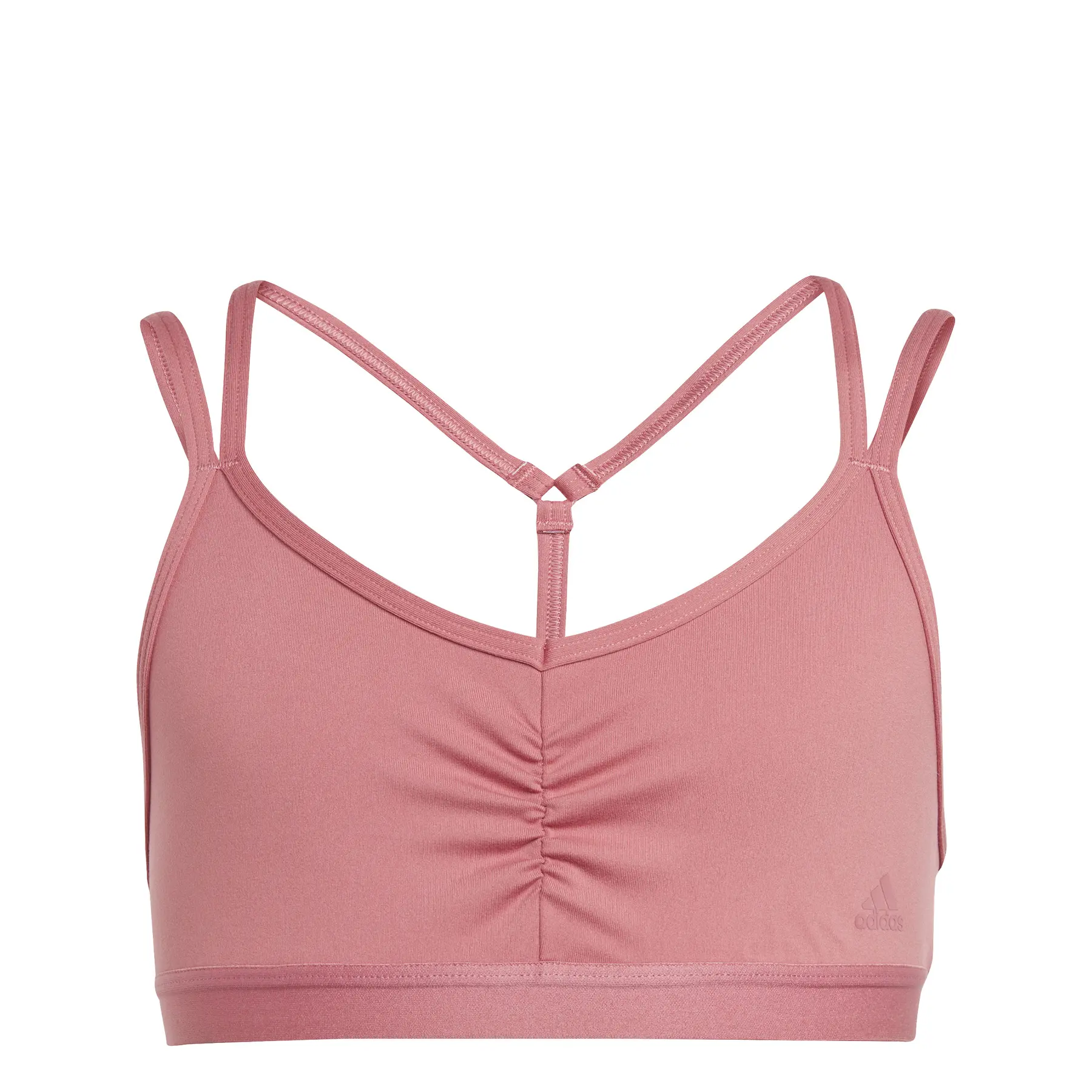 Sport-BH Mädchen adidas Aeroready - Farbe: Rosa