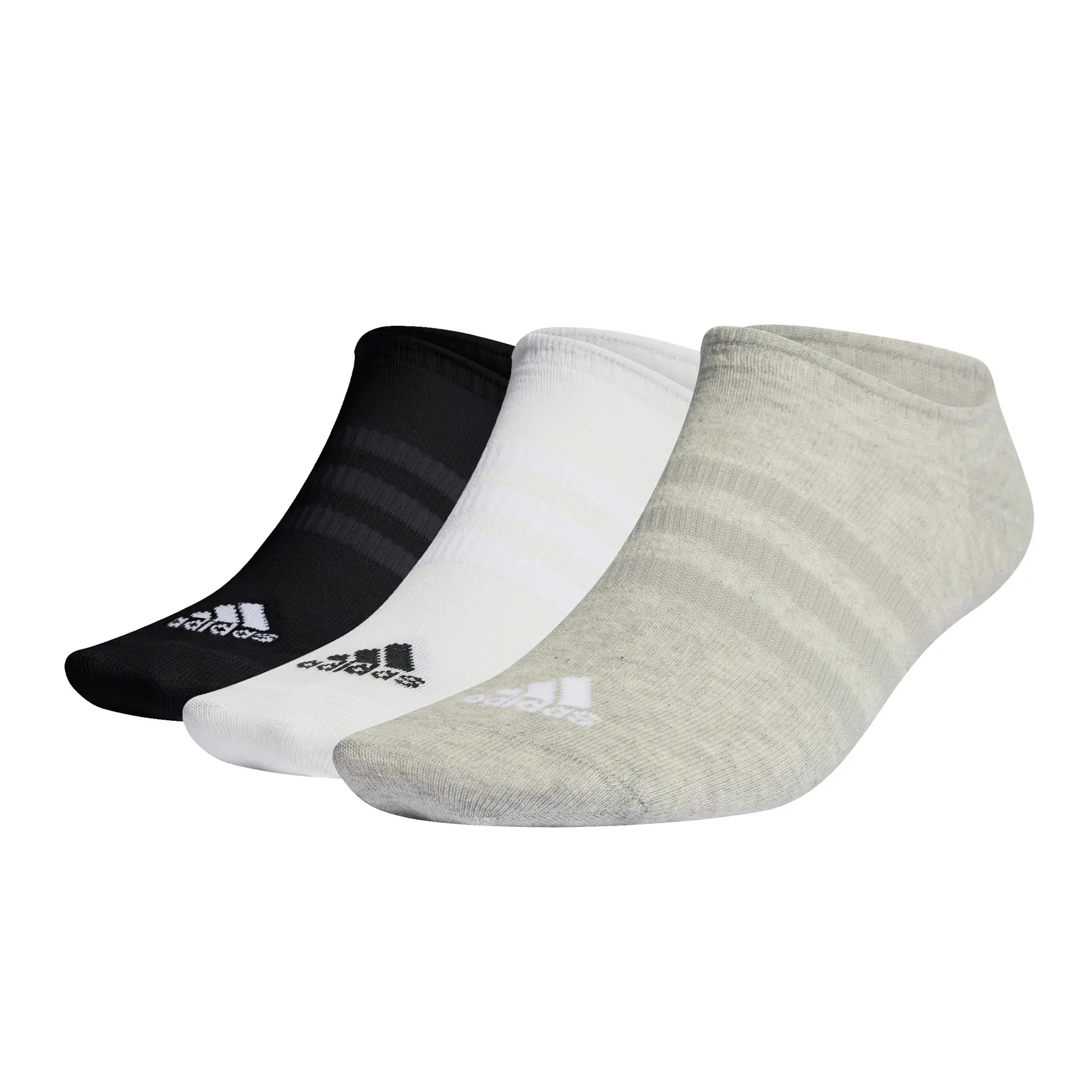 Calzini invisibili sottili e leggeri per bambini adidas (x3)