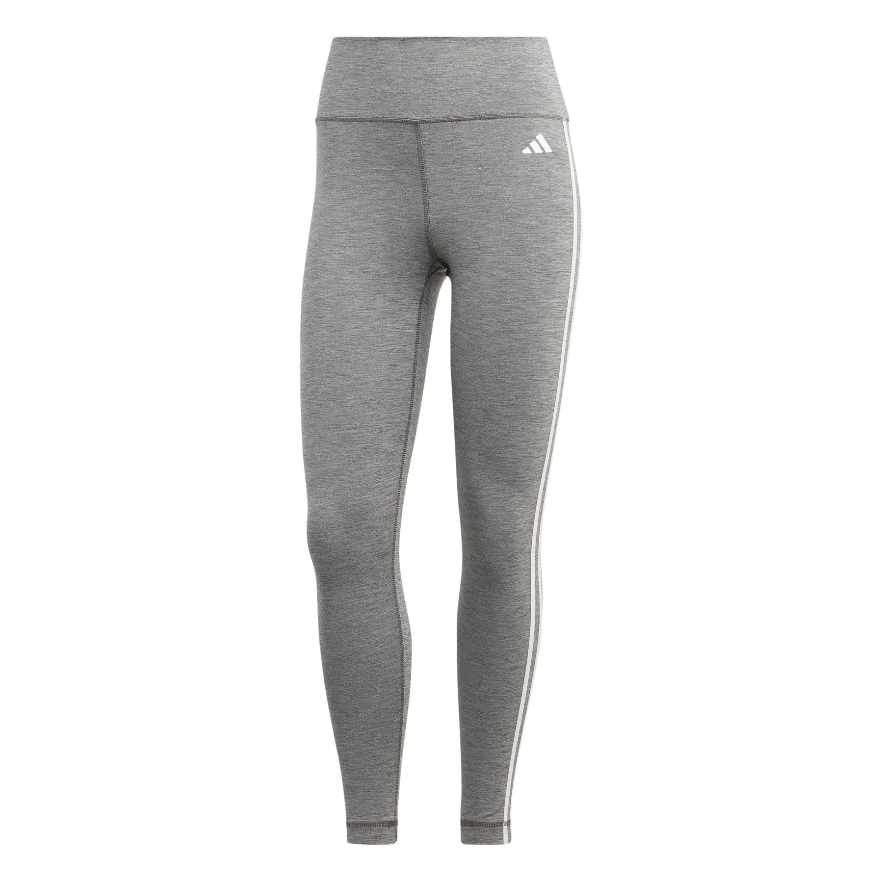 Leggings 7/8 taille haute Damen adidas 3-Stripes Essentials - Farbe: Grau