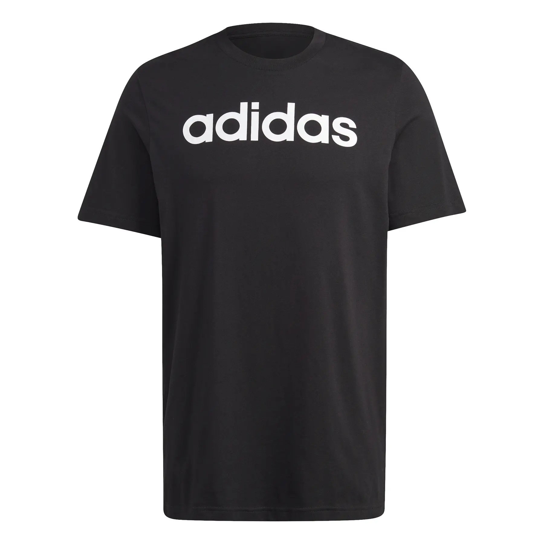 Camiseta con logotipo bordado lineal jersey sencillo adidas Essentials