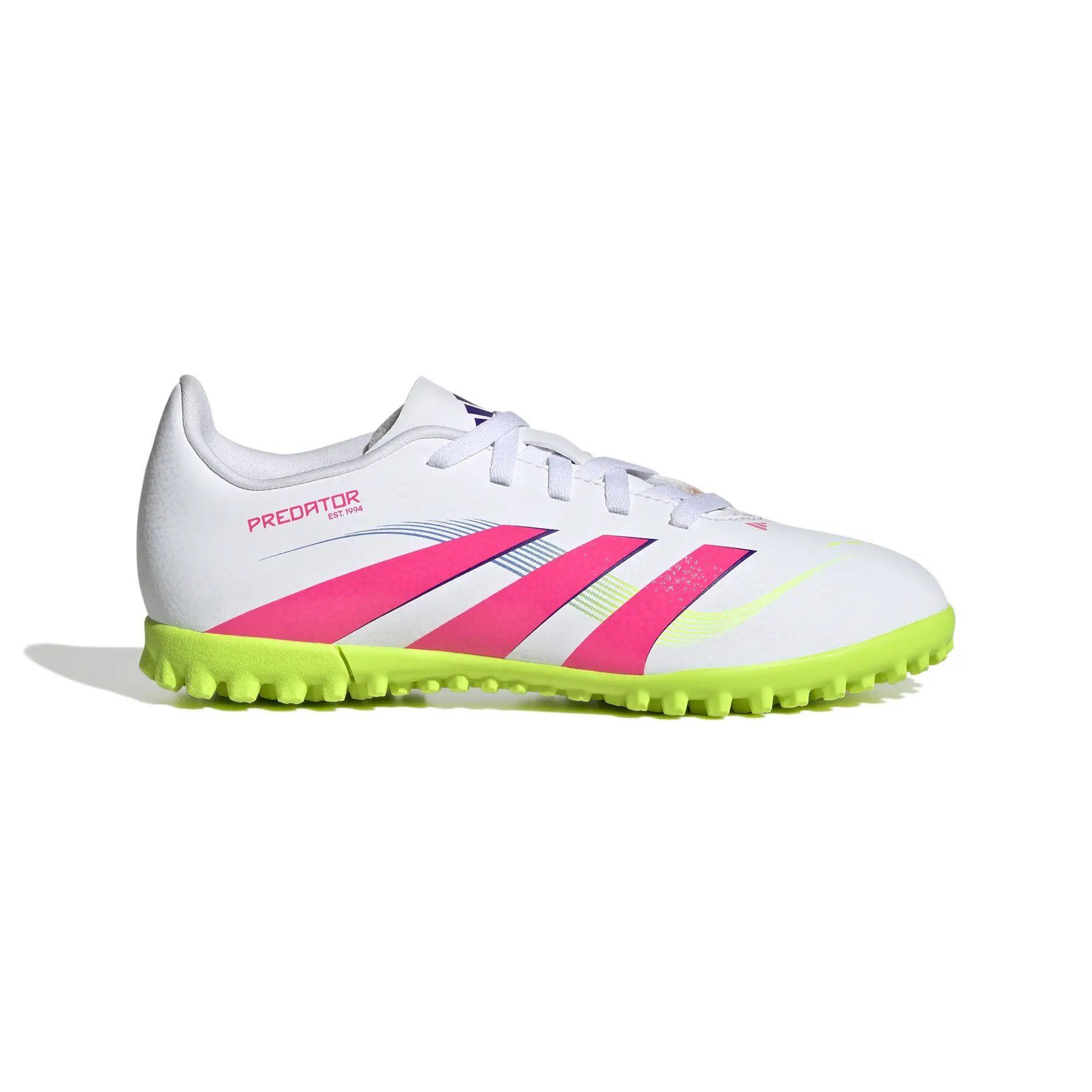 Kinder-Fußballschuhe adidas Predator Club Turf - Farbe: Weiß