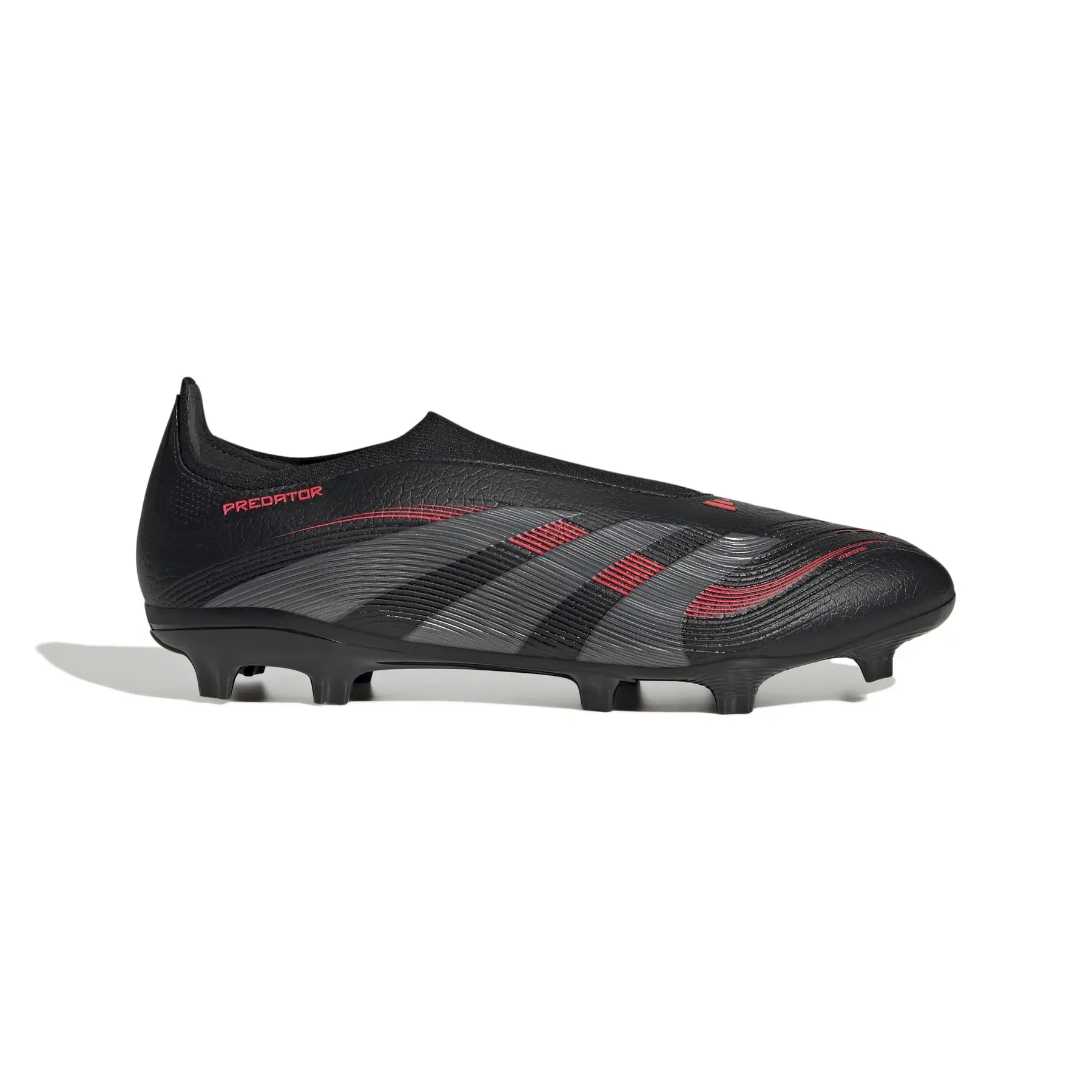 Fußballschuhe ohne Schnürsenkel adidas Predator League FG/MG - Farbe: Schwarz