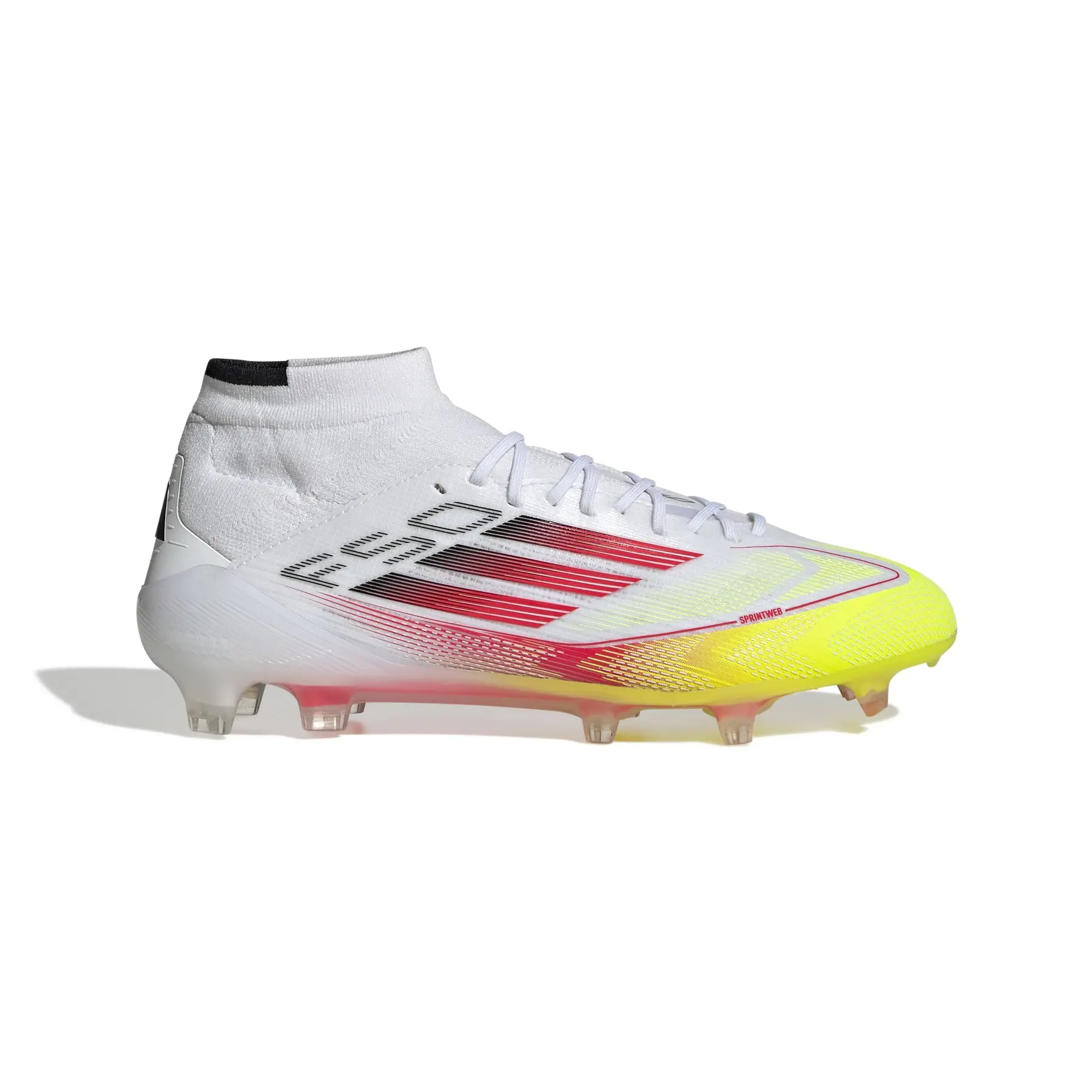 Fußballschuhe für Damen adidas F50 Elite Mid AG - Farbe: Weiß