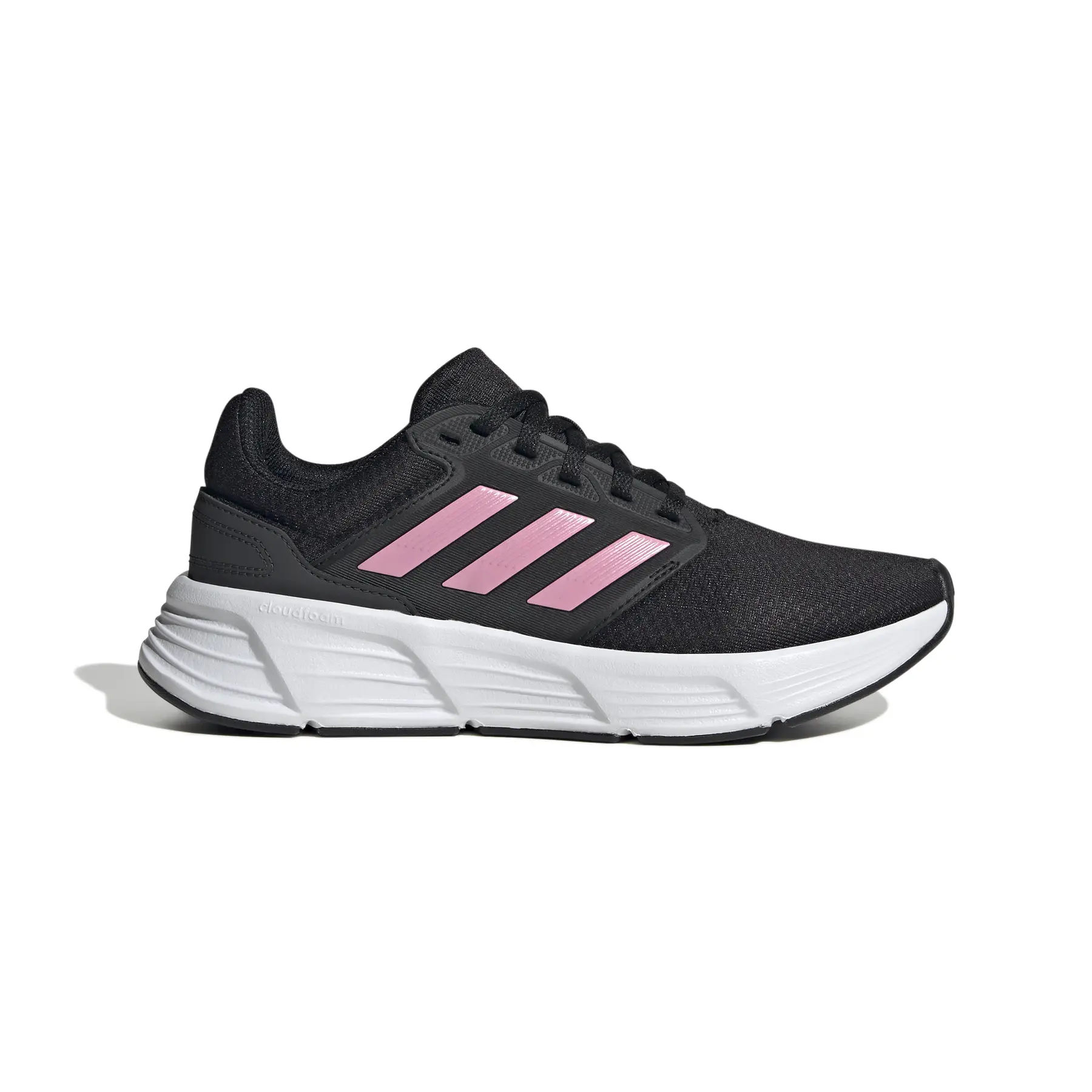 Damen-Laufschuhe adidas Galaxy 6 Cloudfoam - Farbe: Schwarz