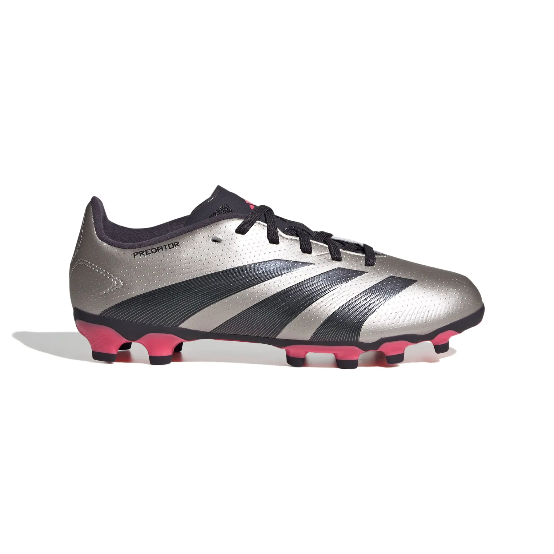 Kinder-Fußballschuhe adidas Predator League MG - Farbe: Grau