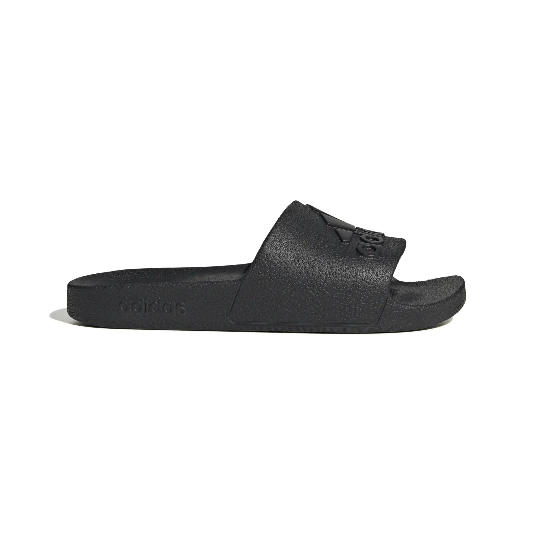 Slides für Kinder adidas Adilette Aqua - Farbe: Schwarz