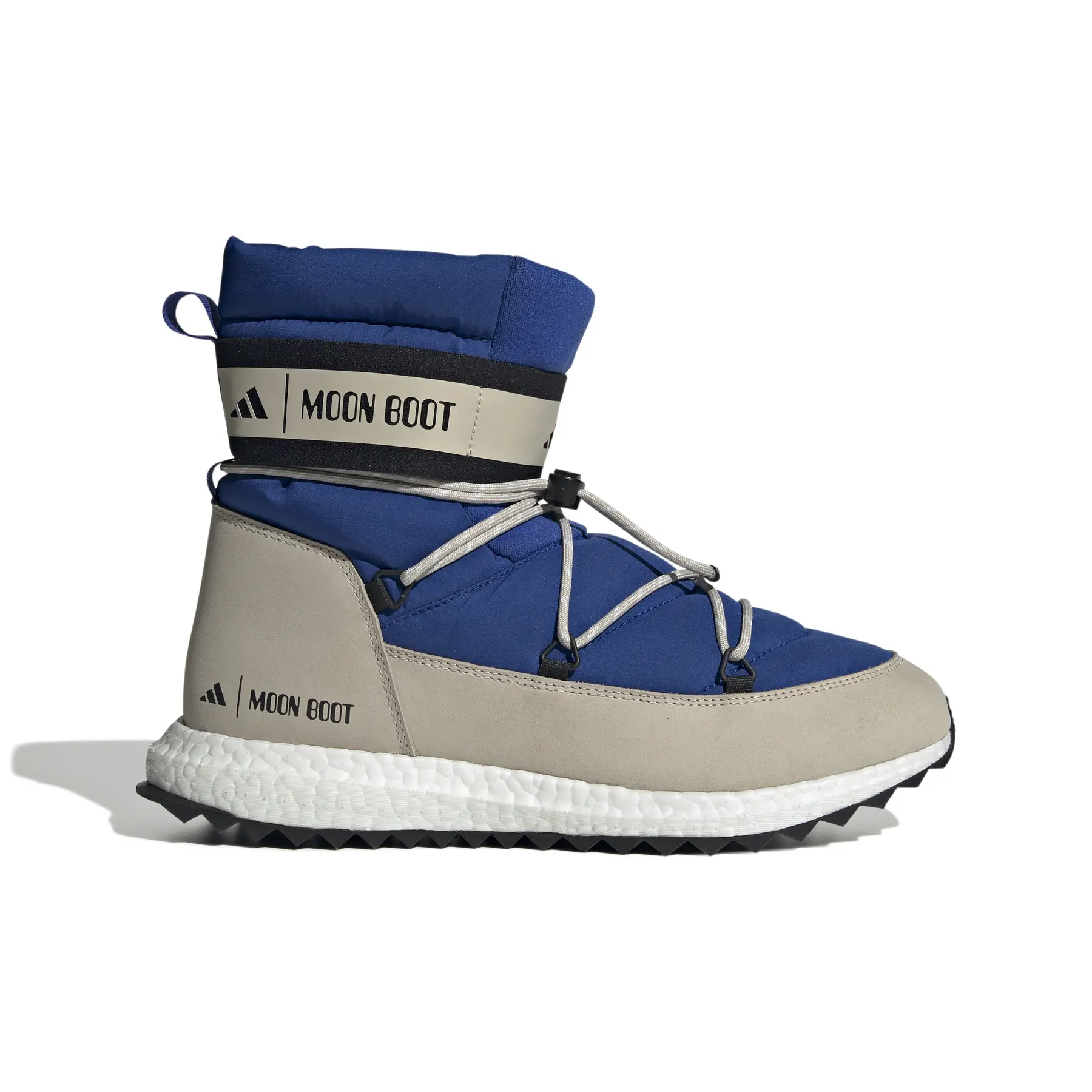 Sneakers adidas MOON BOOT Moonboost High - Farbe: Blau