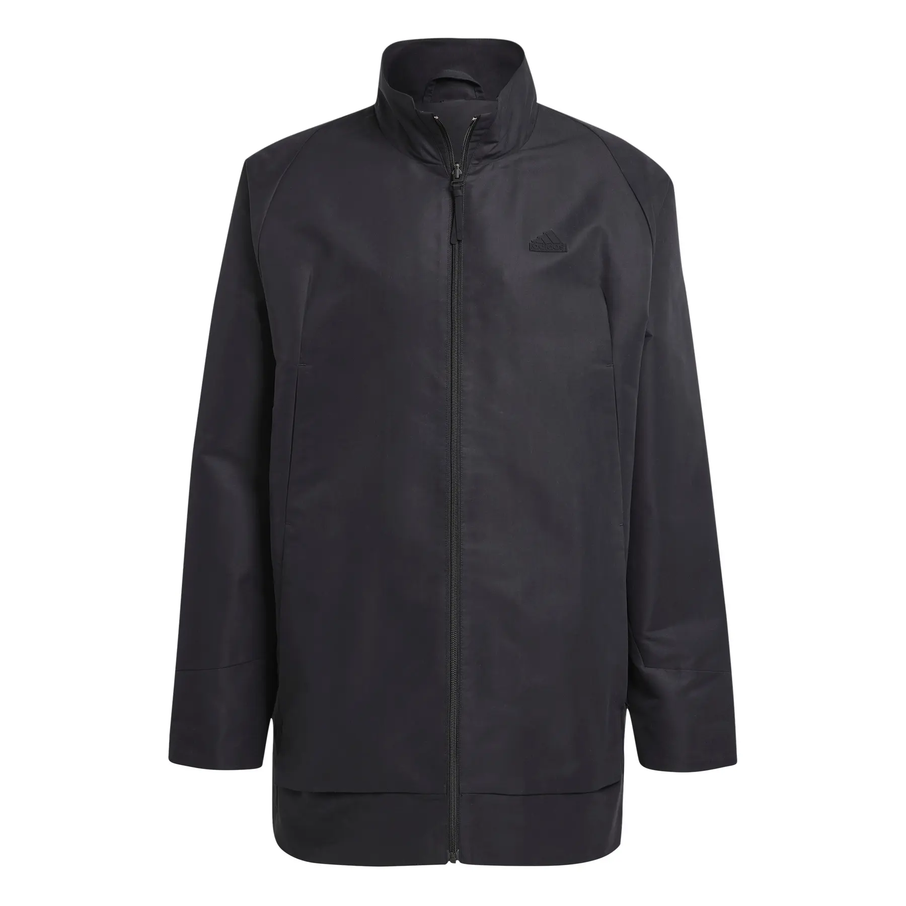 Regenjacke mit Reißverschluss adidas Z.N.E. Premium - Farbe: Schwarz
