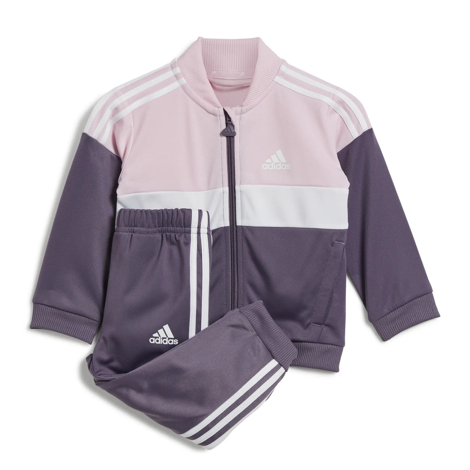 Survêtement 3 bandes bloc de couleur bébé adidas Tiberio