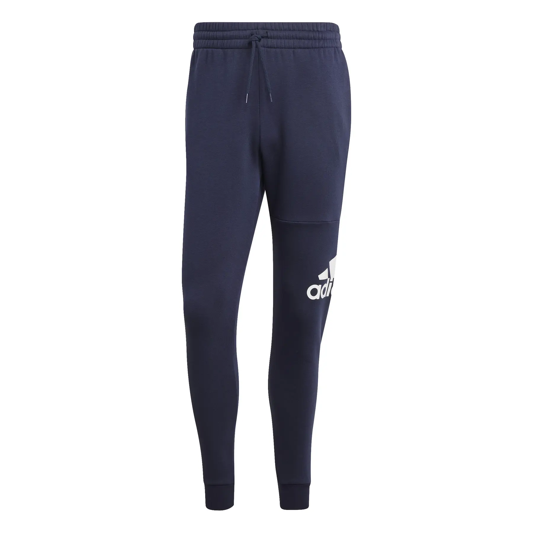 Fleece Jogginghose mit schmaler Passform adidas Essentials Big Logo - Farbe: Blau