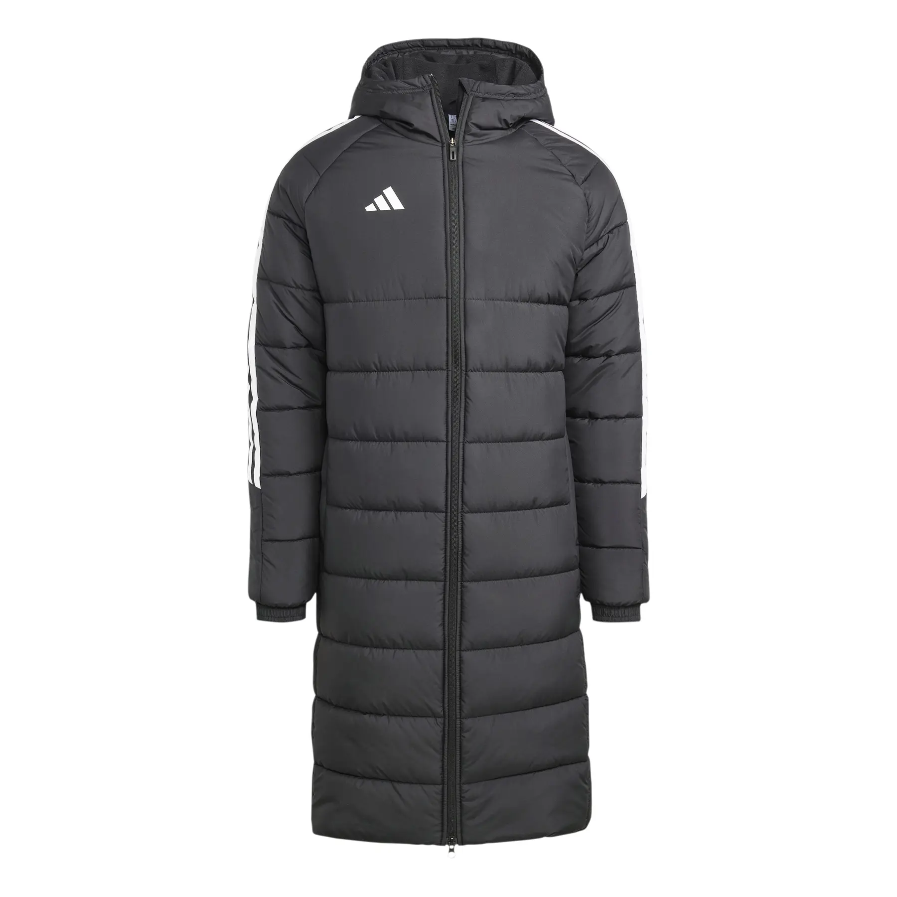 Lange Daunenjacke adidas Tiro 24 - Farbe: Schwarz