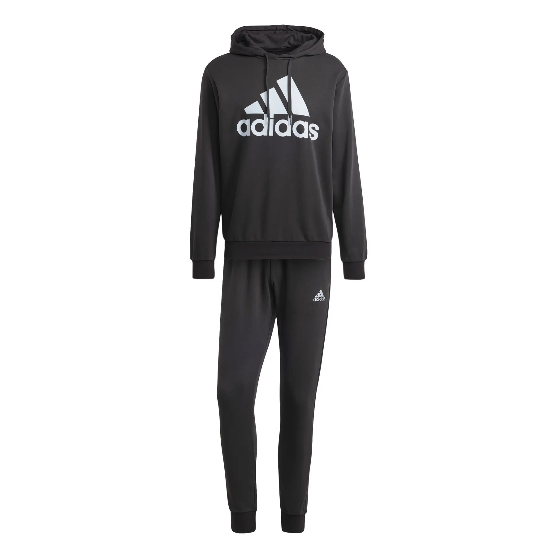 Adidas Nero Tuta Big Logo Terry
