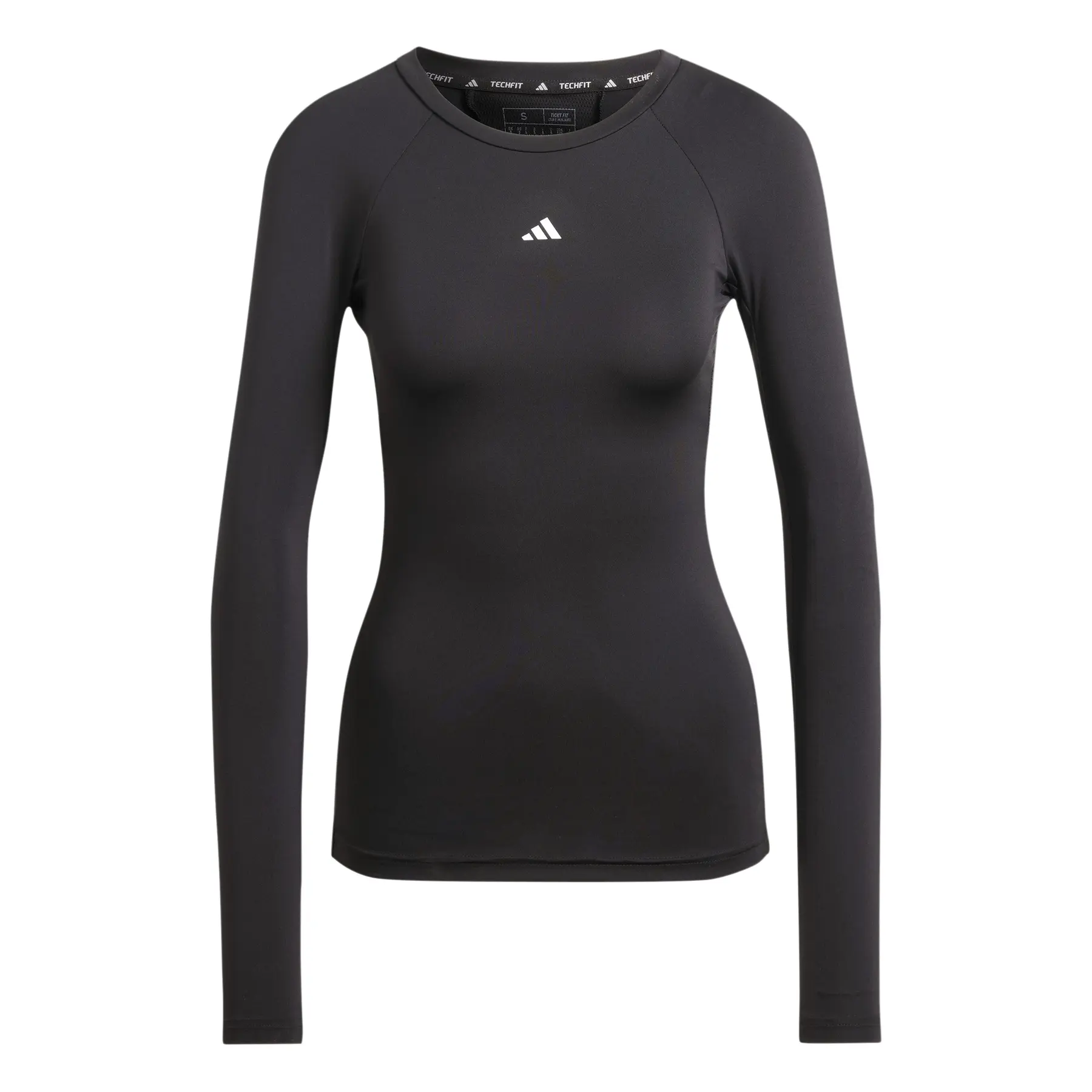 Camiseta de manga larga para mujer adidas Techfit