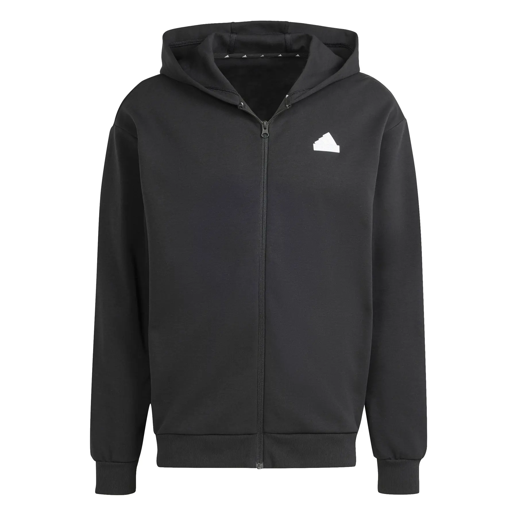 Full Zip Hoodie adidas Future Icons Bos - Farbe: Schwarz