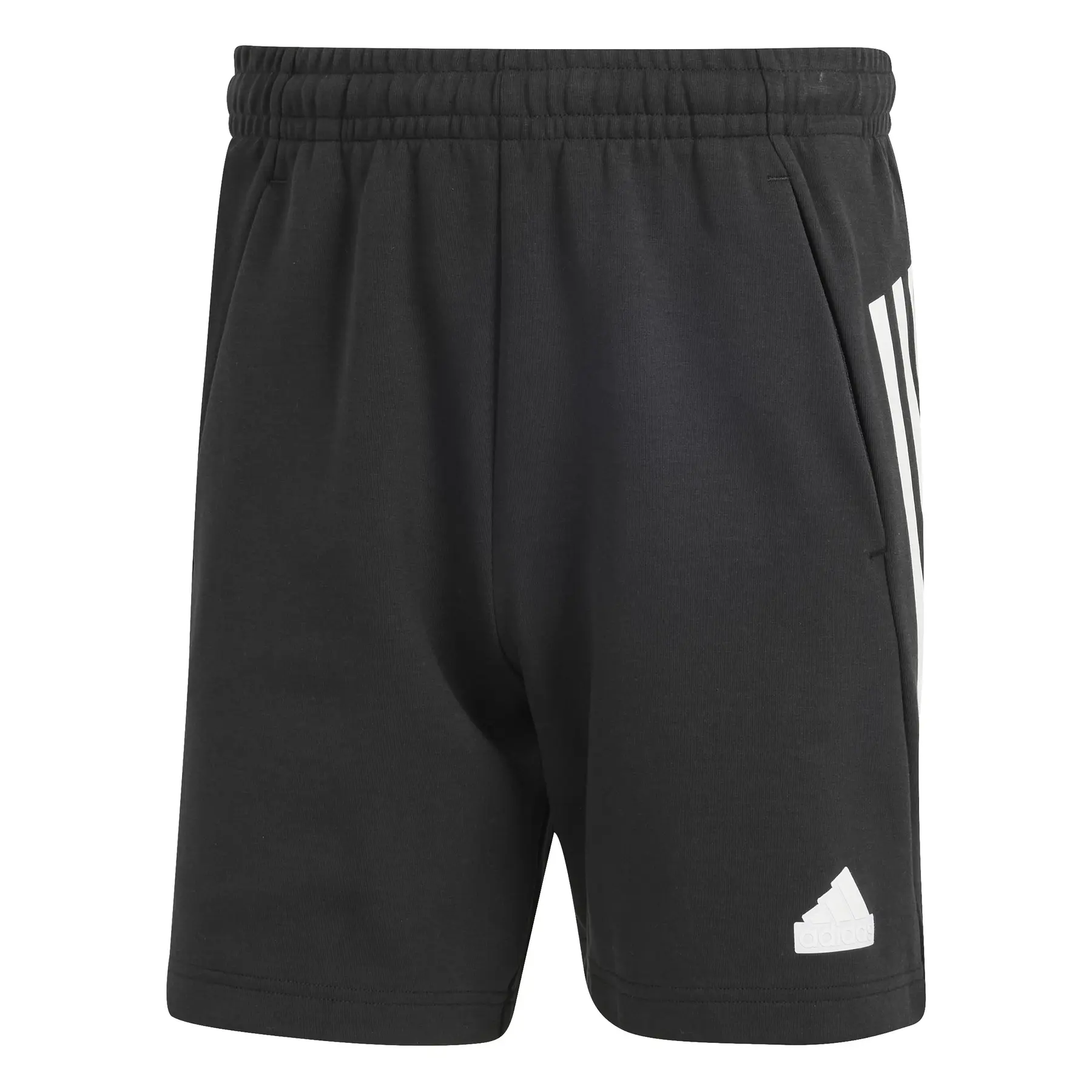 Kurz adidas Future Icons 3 Stripes - Farbe: Schwarz