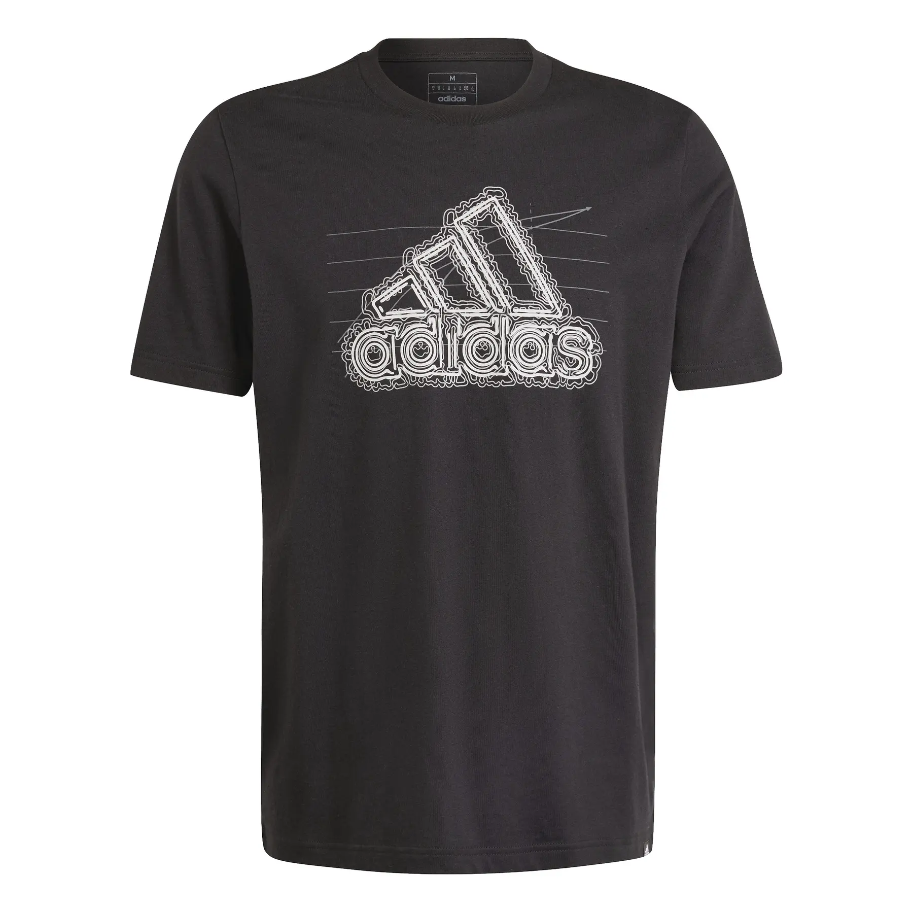 T shirt graphique adidas Growth Badge - vue 4
