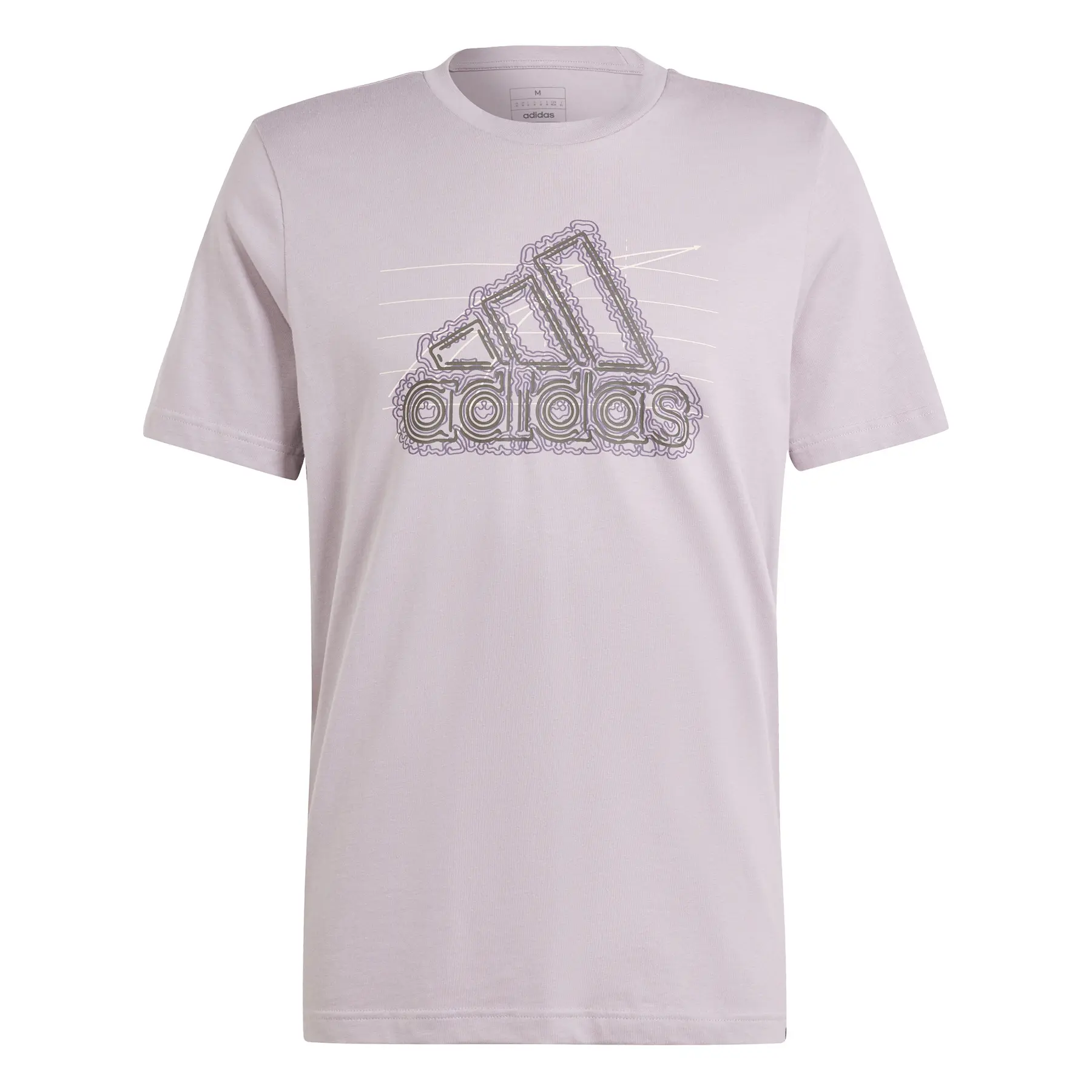 T-Shirt adidas Growth Badge Graphic - Farbe: Lila