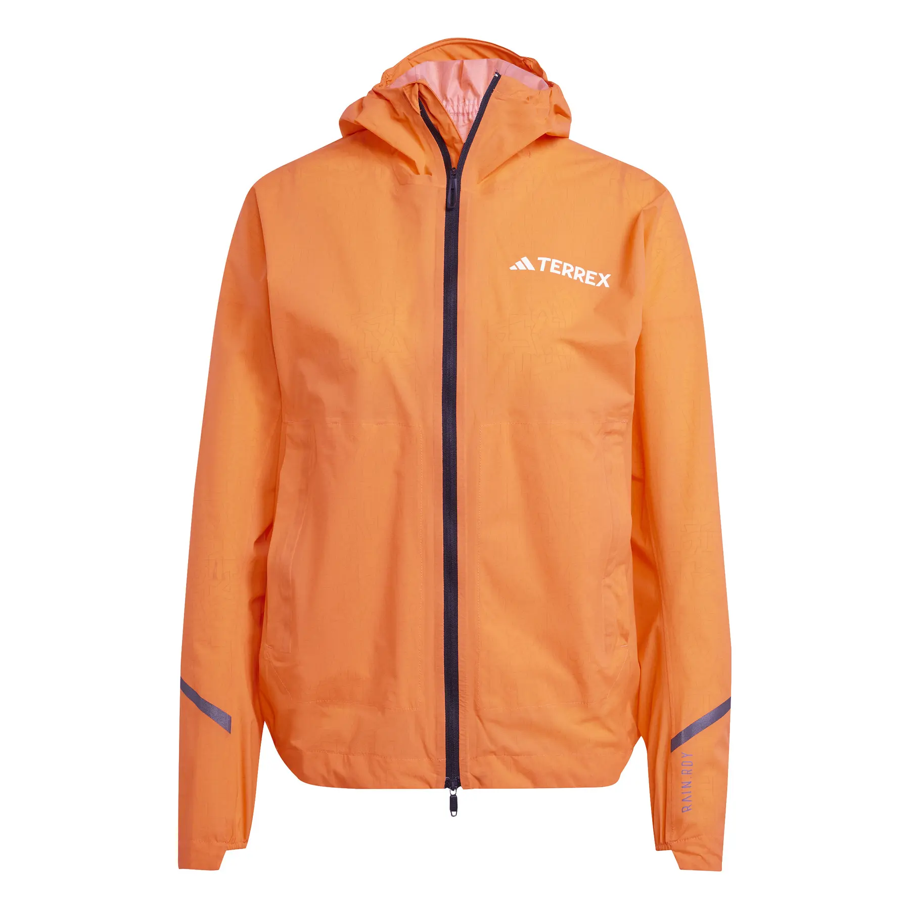 Regenjacke für Damen adidas XPR - Farbe: Orange