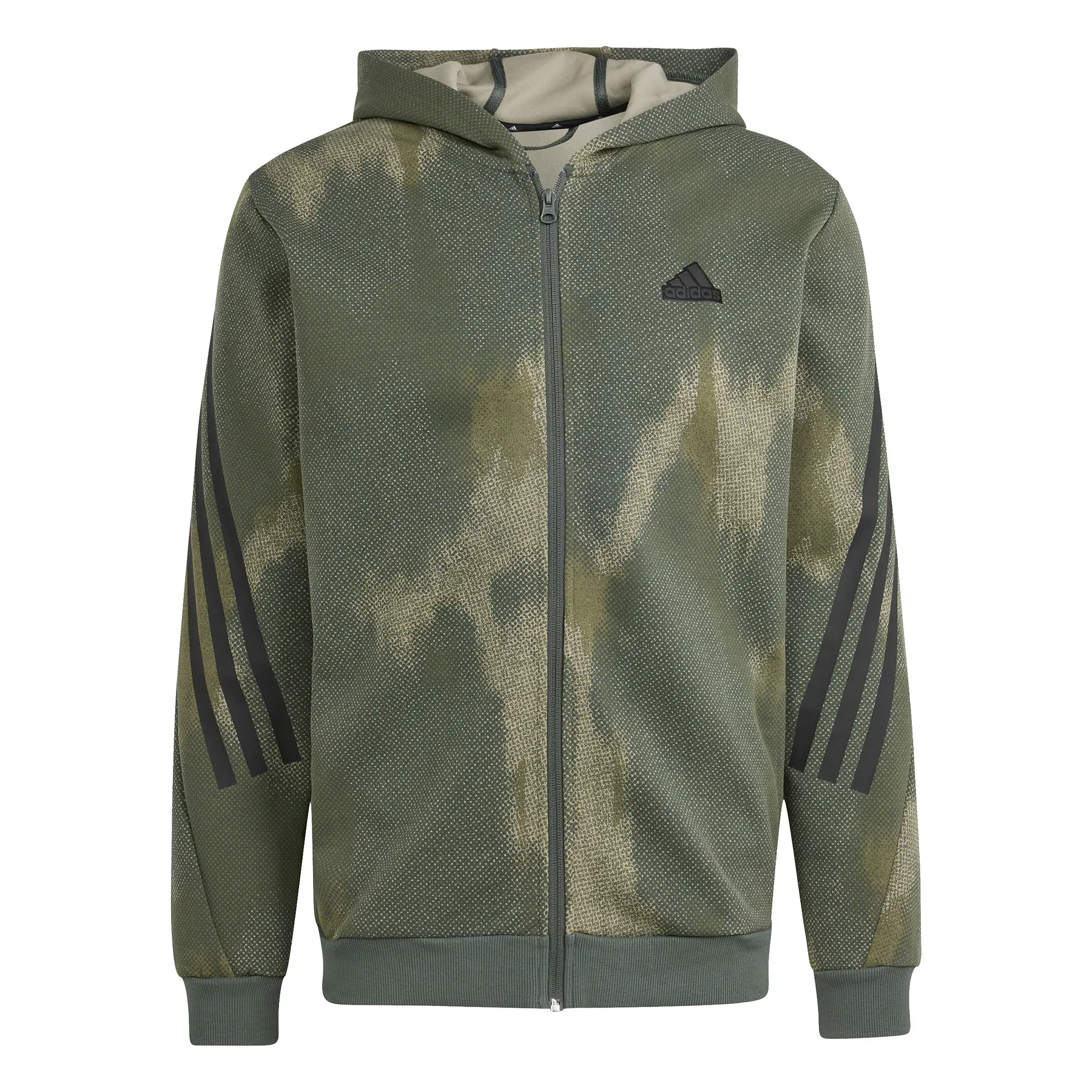 Felpa con zip a cappuccio Adidas FI 3S