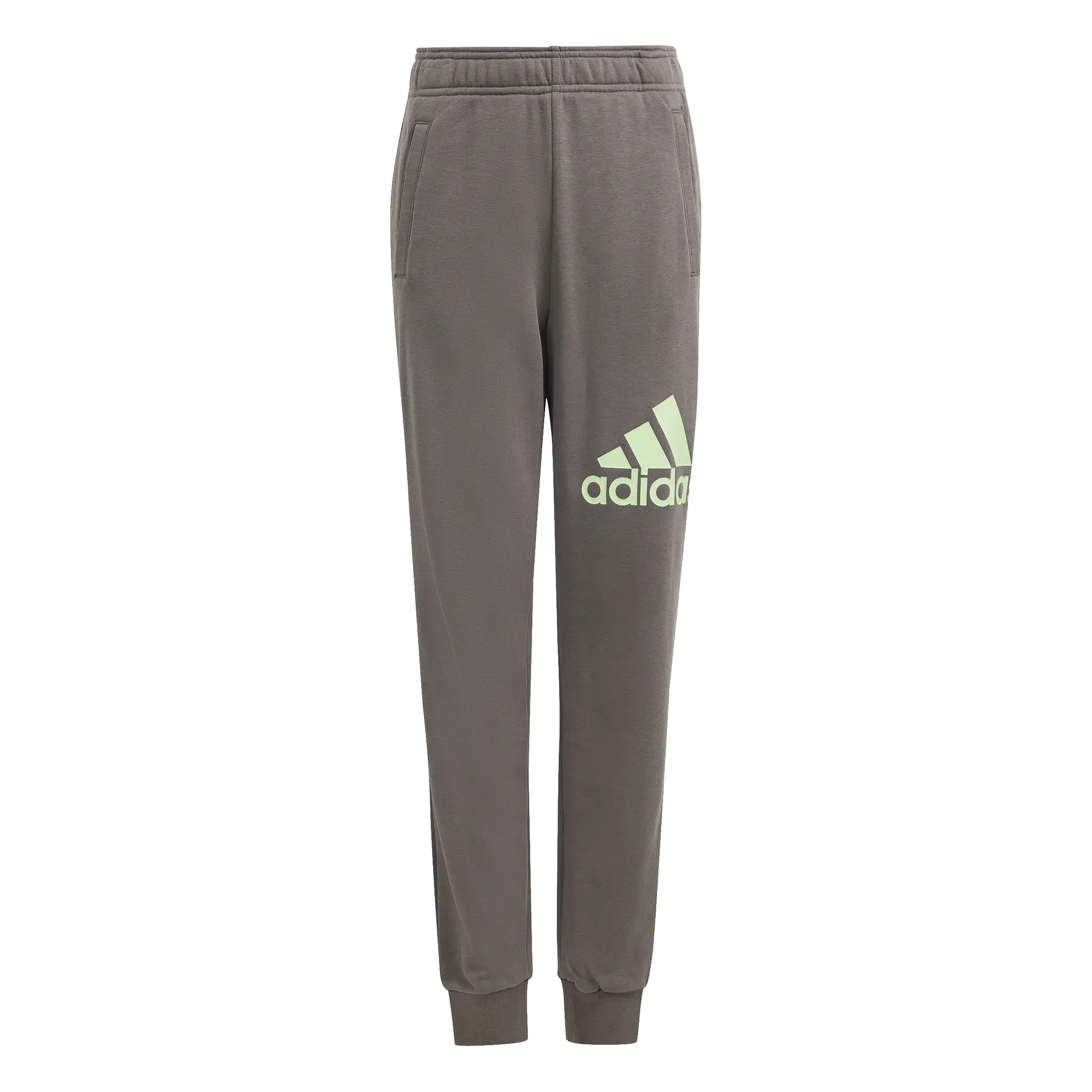 Kinder Jogginghose mit großem Logo adidas Essentials - Farbe: Grau